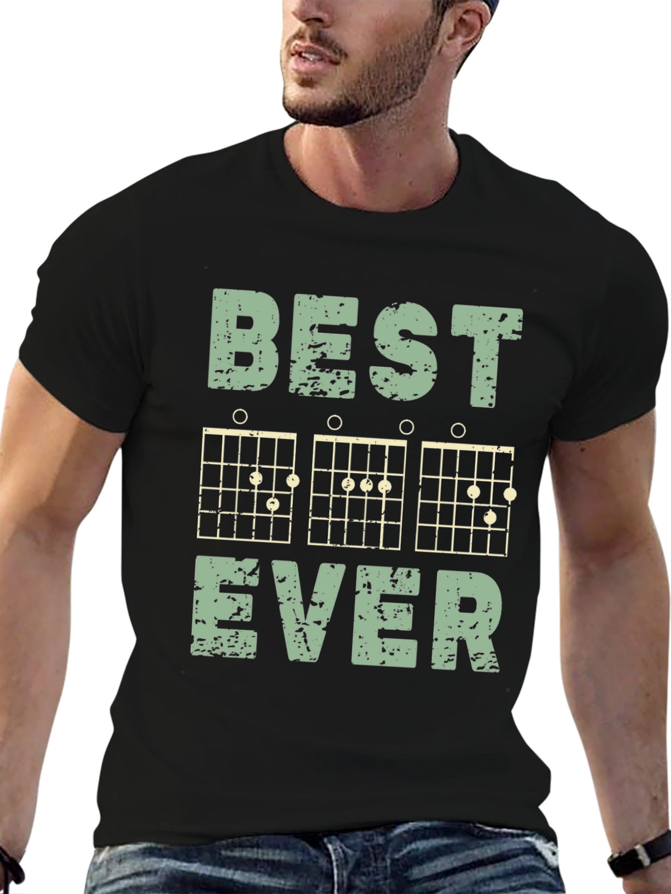 Best Guitar Chords Ever Mens T-Shirt