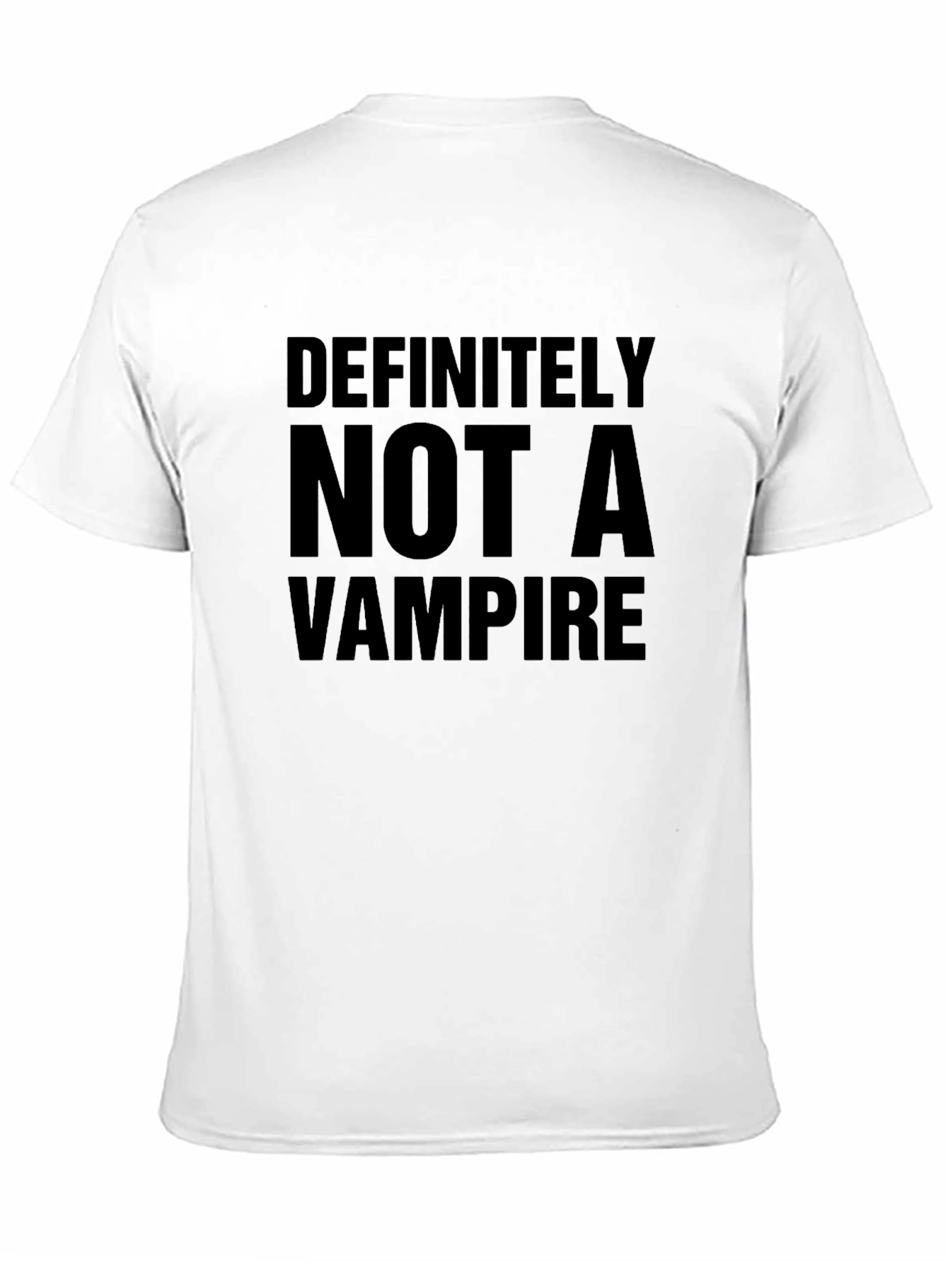 Definitely Not a Vampire Graphic Tee