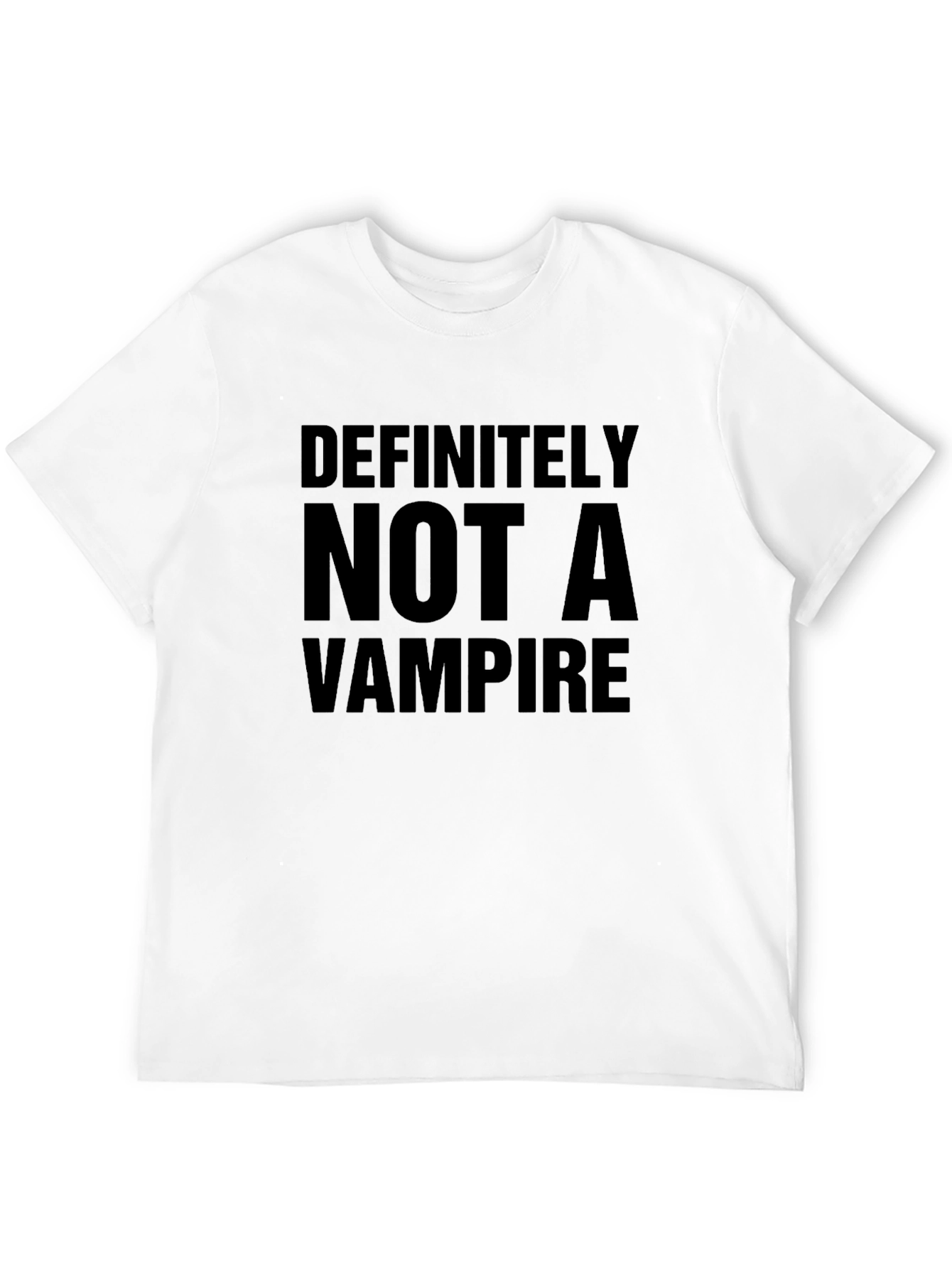 Definitely Not a Vampire Graphic Tee