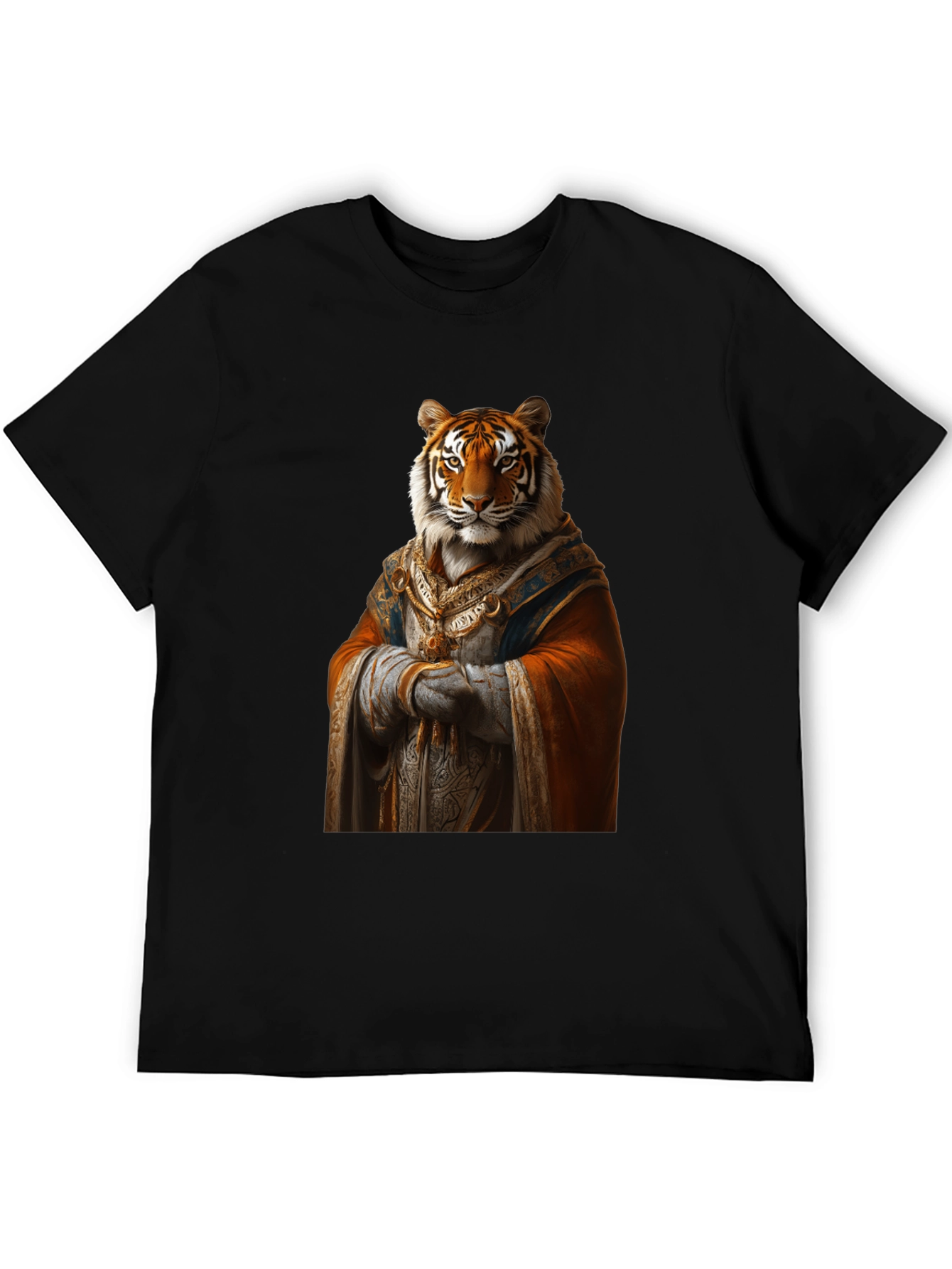 Tiger King Graphic Tee - Mens Black T-Shirt