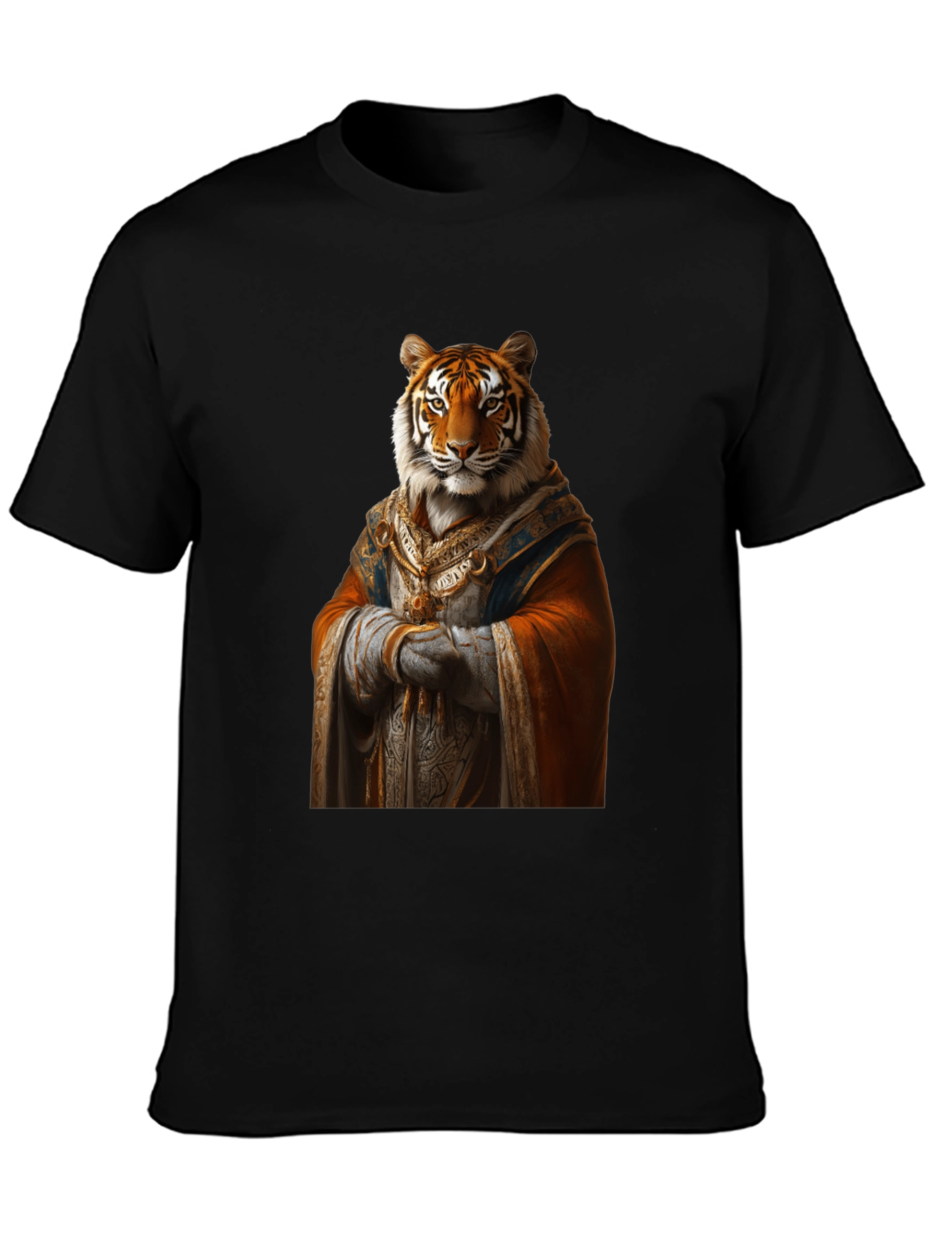 Tiger King Graphic Tee - Mens Black T-Shirt