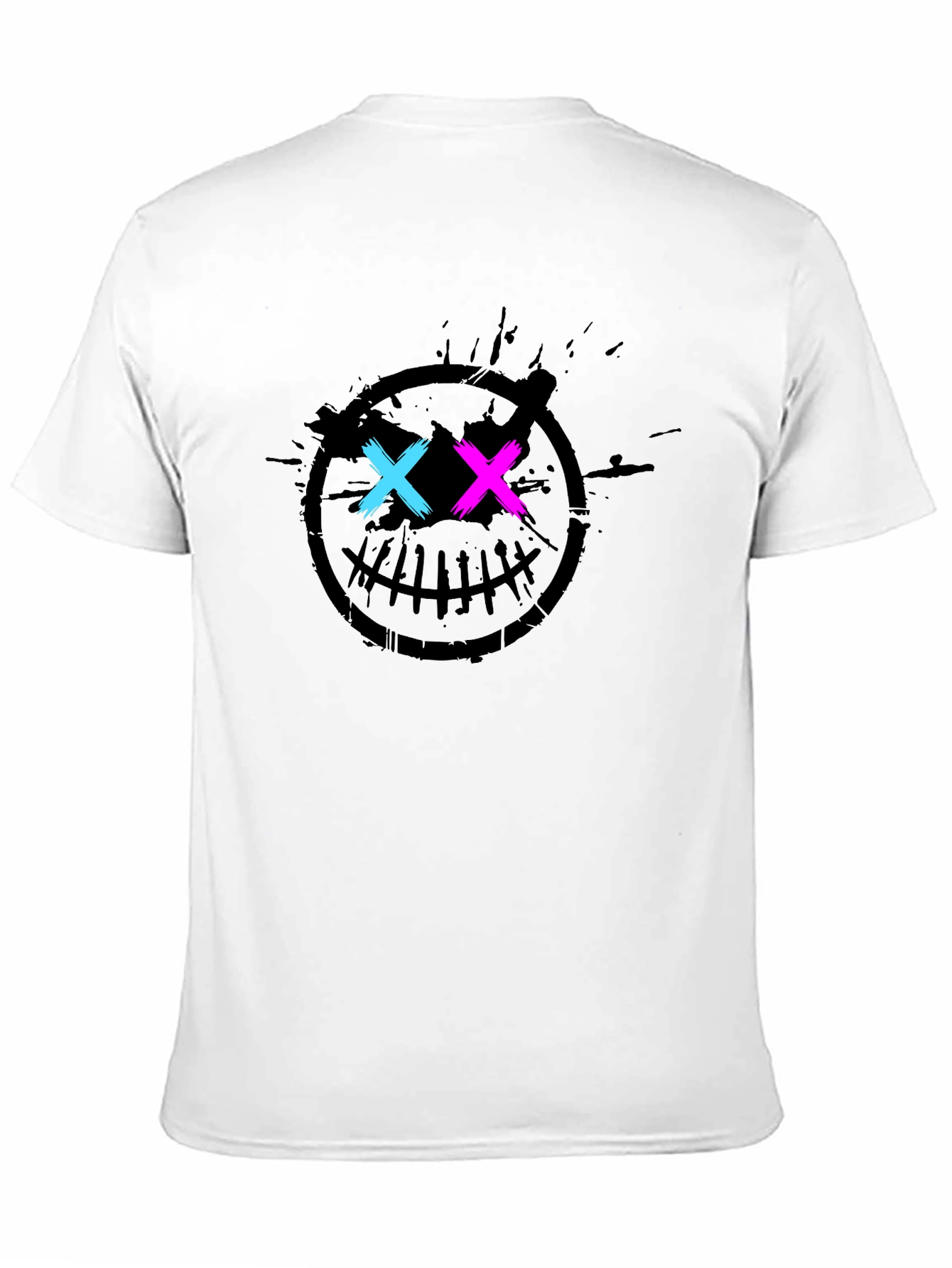 Neon X Eyes Black Graphic Tee