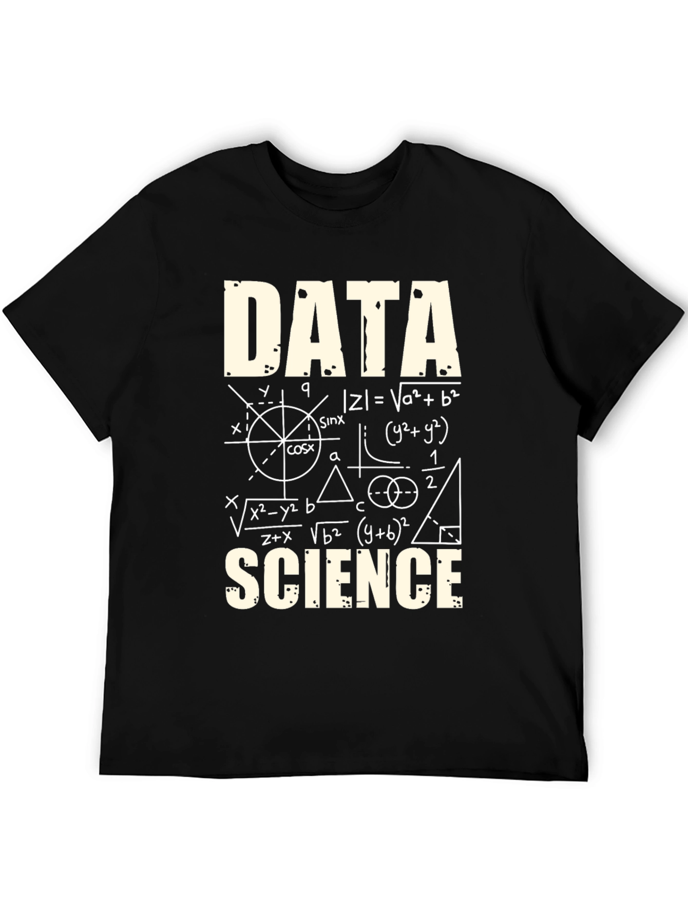 Data Science Formula Black T-Shirt