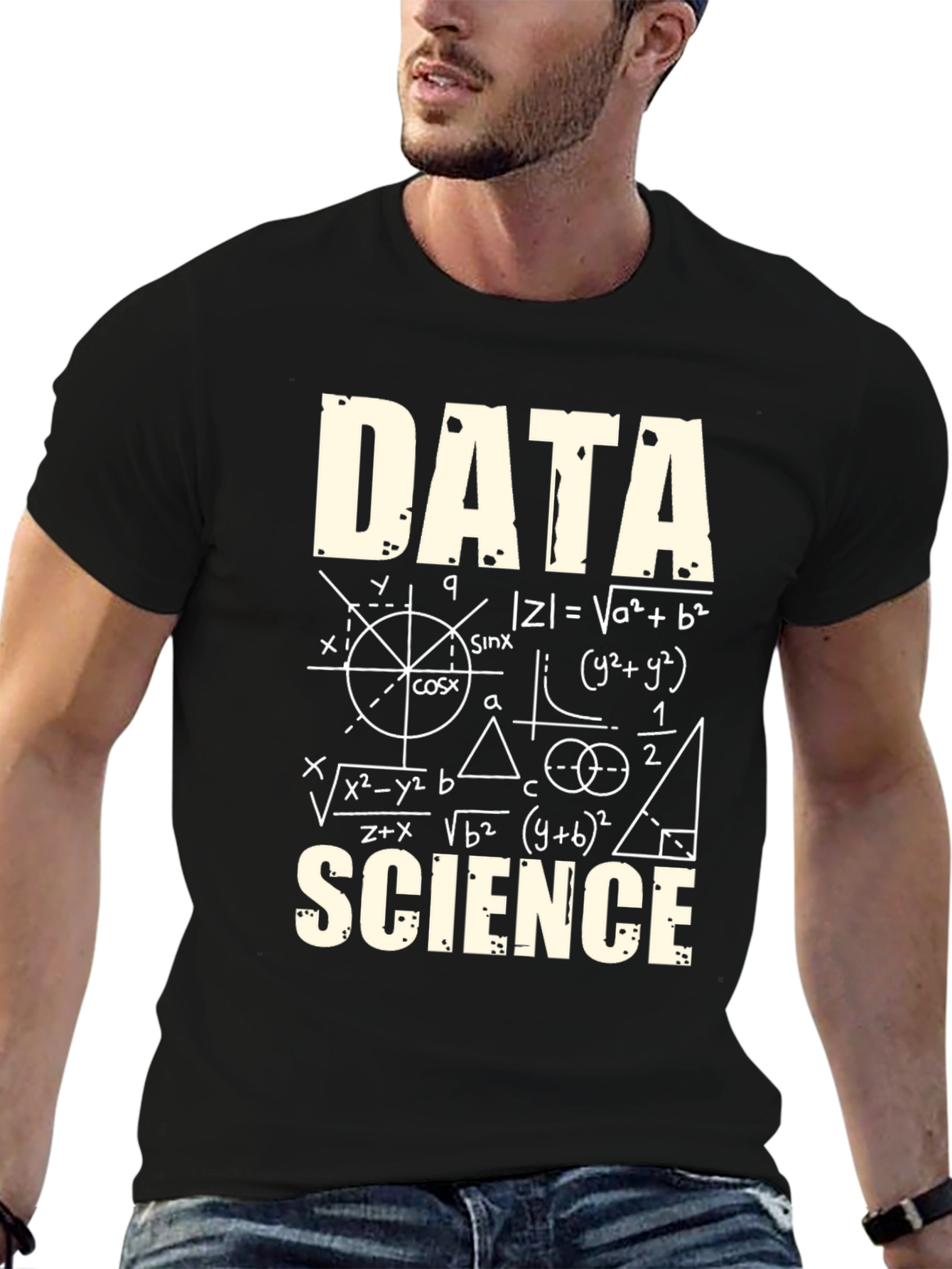 Data Science Formula Black T-Shirt