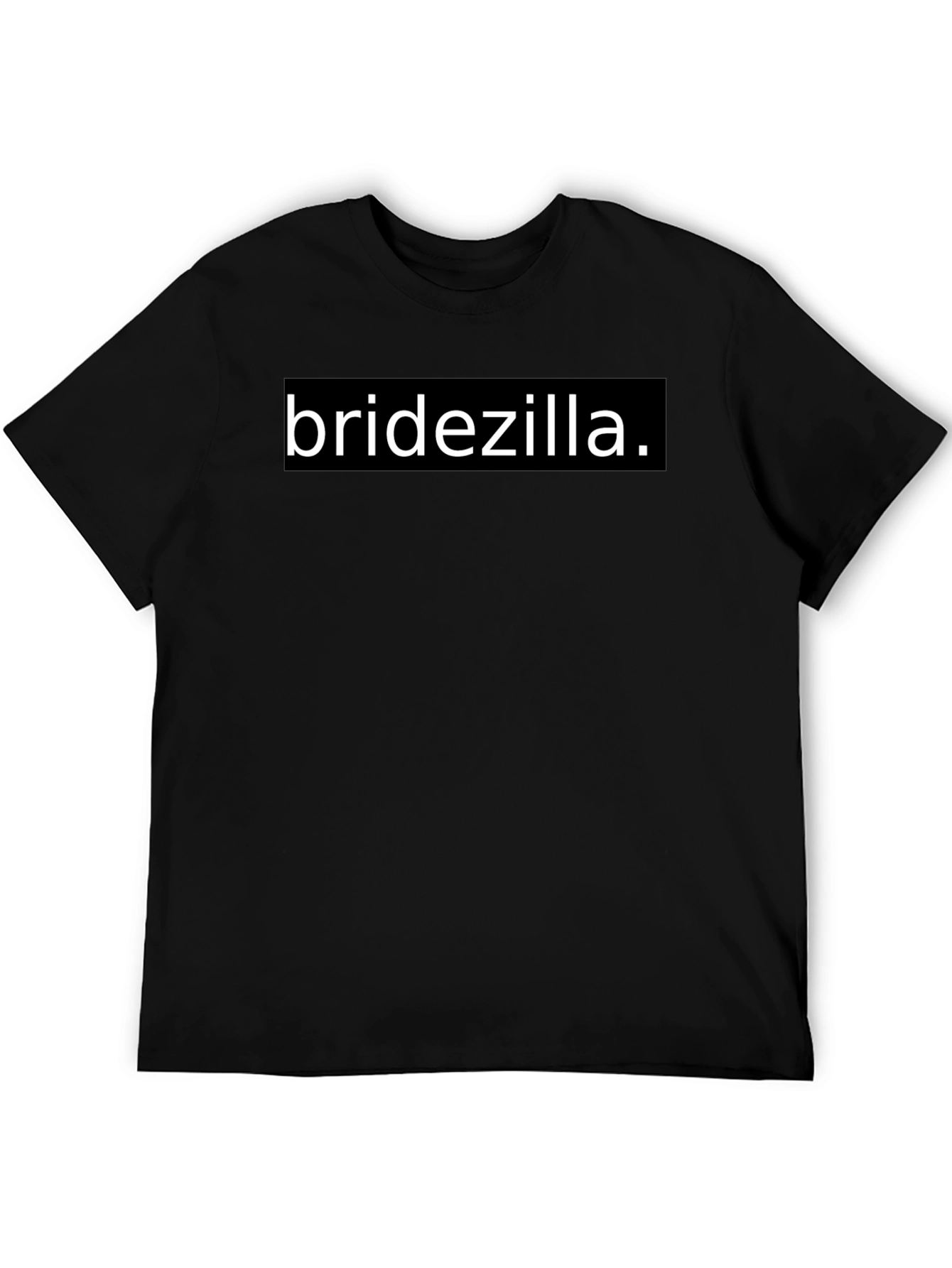Bridezilla T-Shirt - Black Cotton Blend