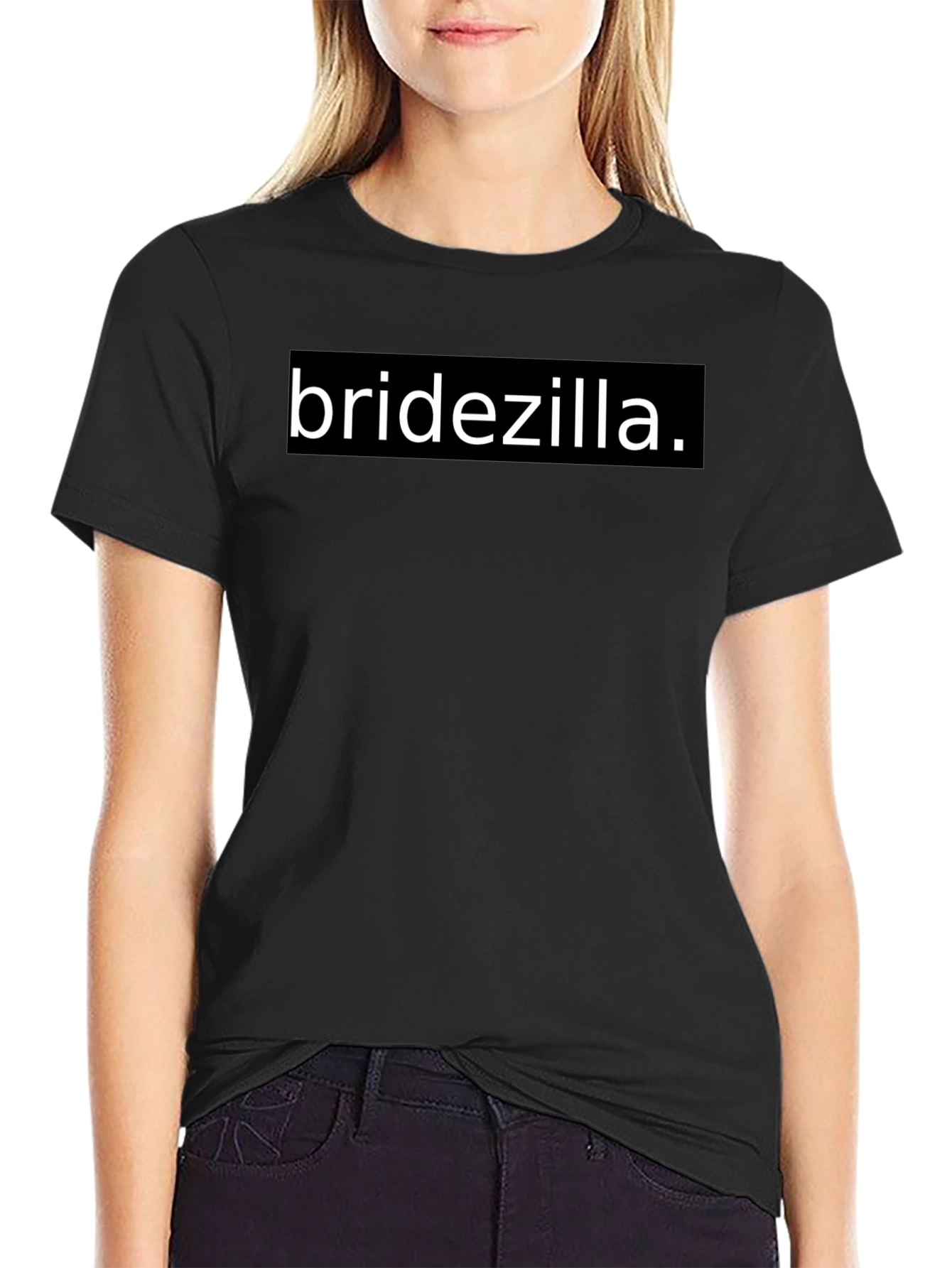 Bridezilla T-Shirt - Black Cotton Blend