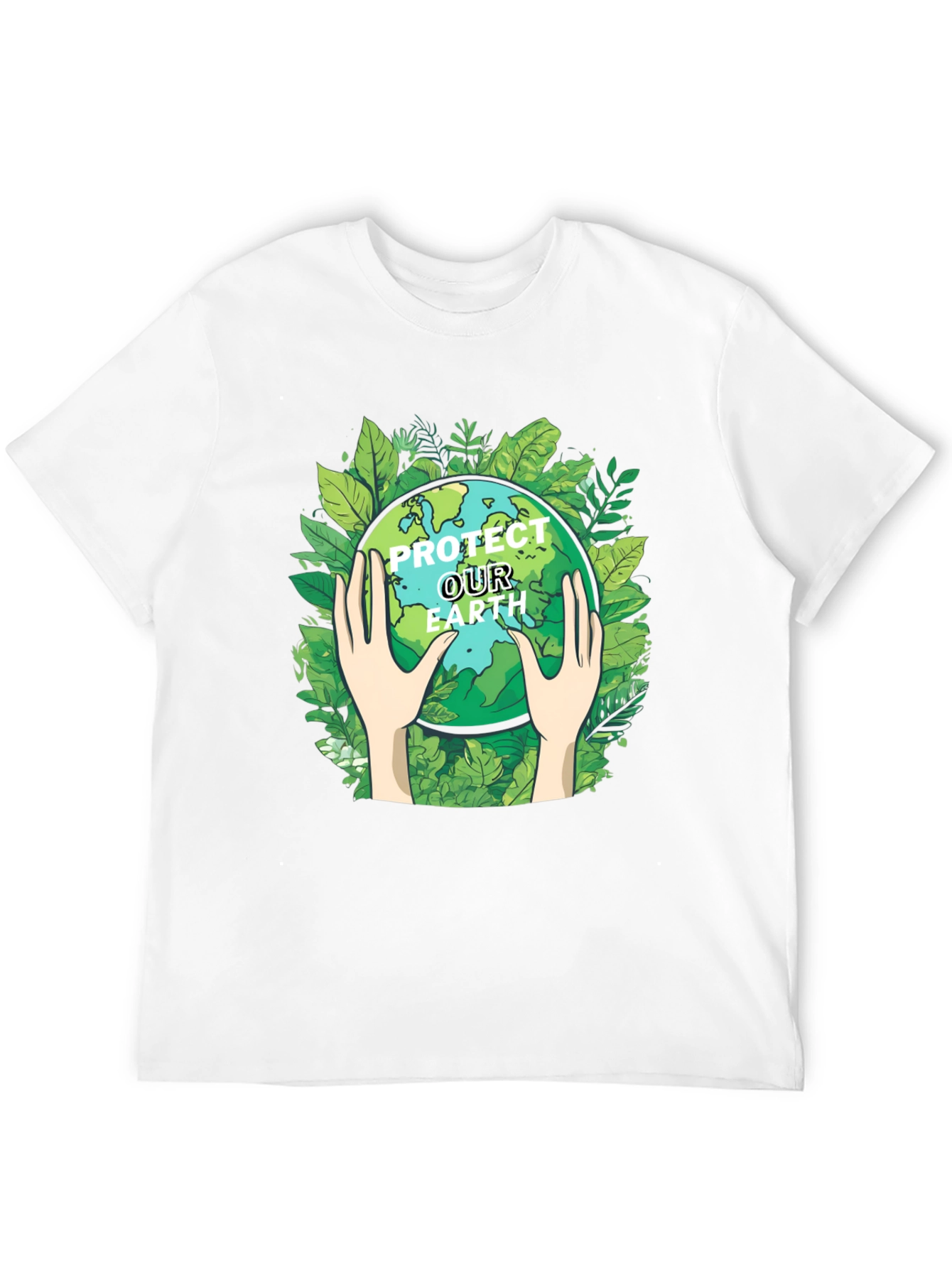 Eco-Friendly Protect Our Earth Graphic Tee