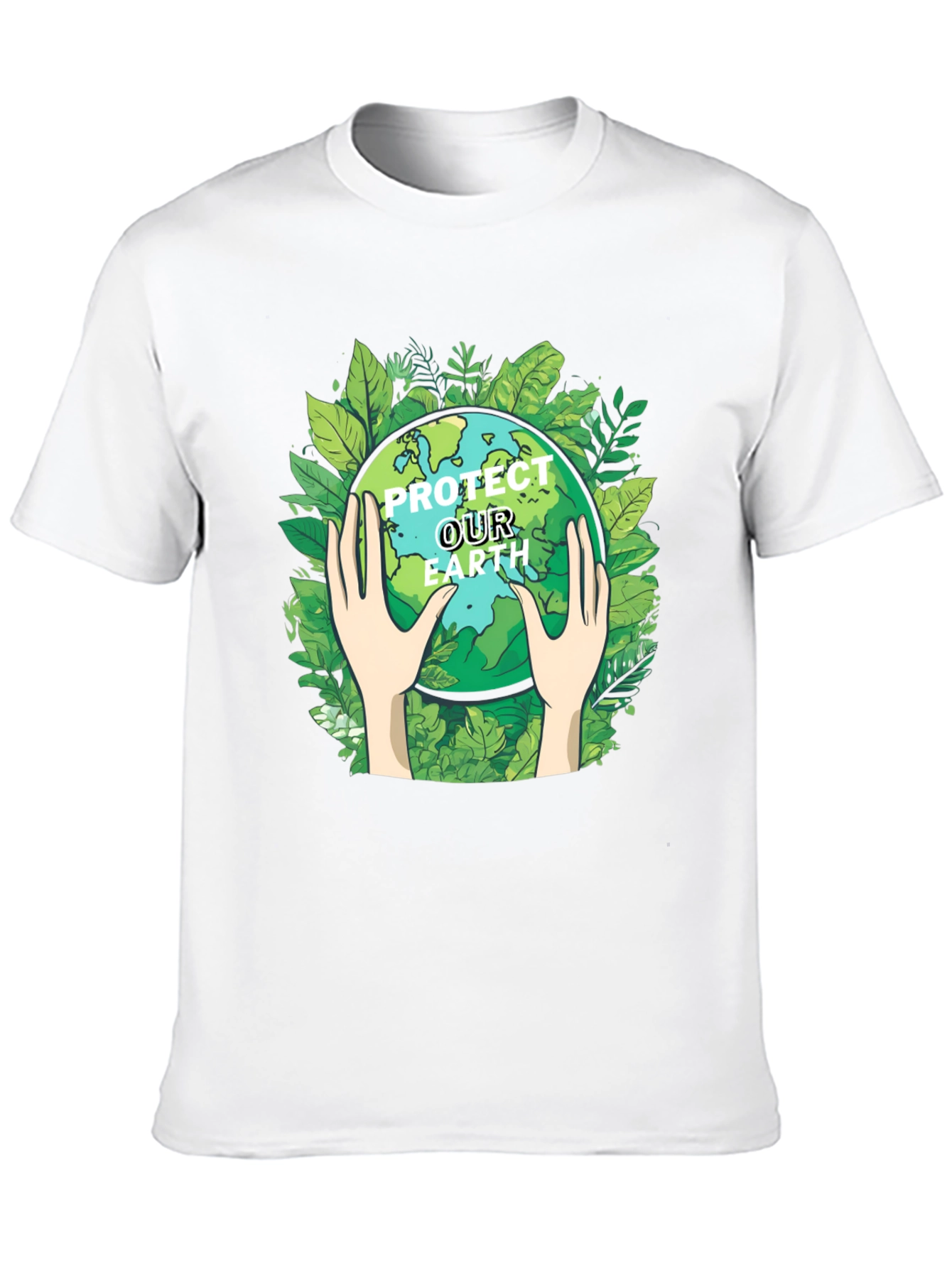 Eco-Friendly Protect Our Earth Graphic Tee