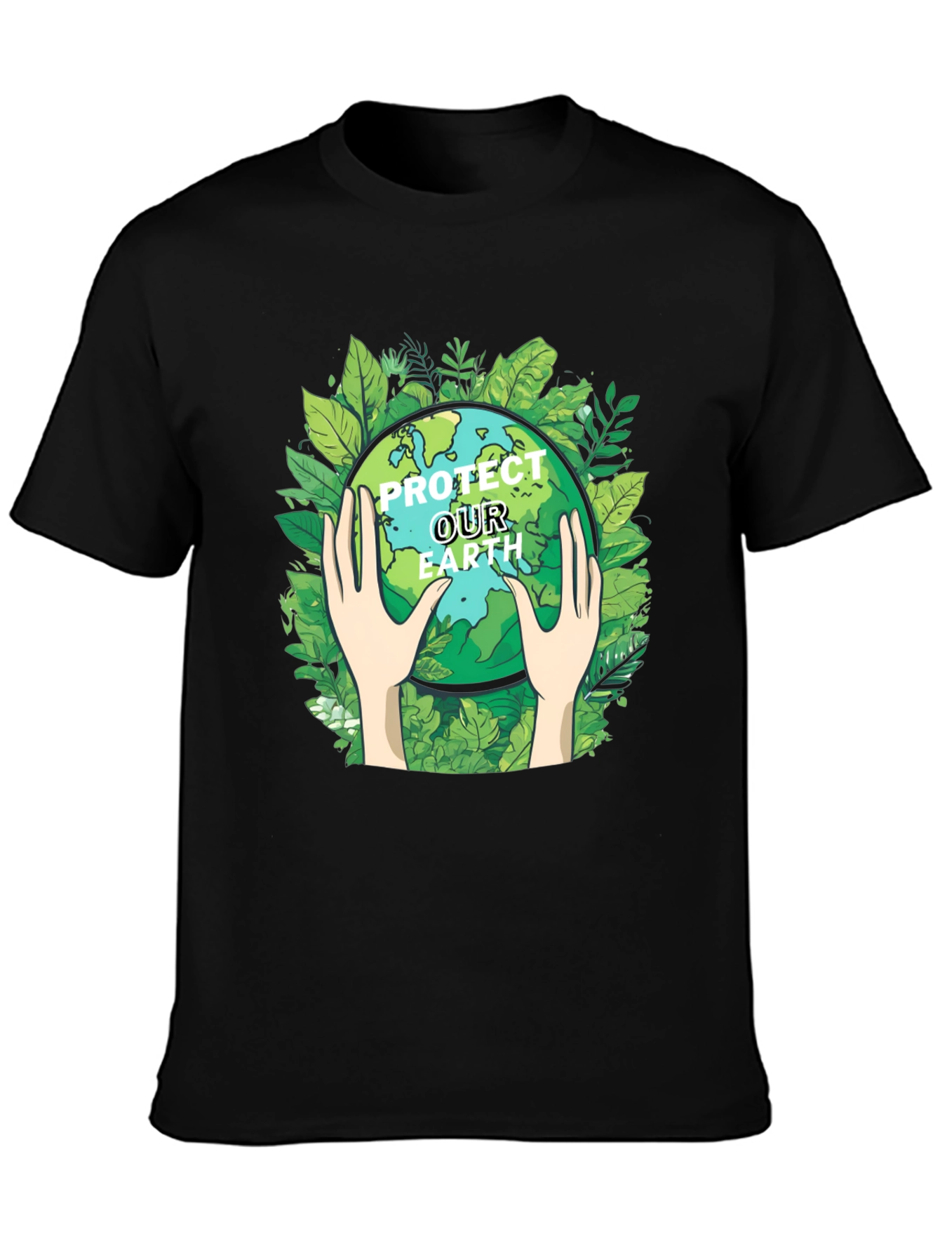 Eco-Friendly Protect Our Earth Graphic Tee