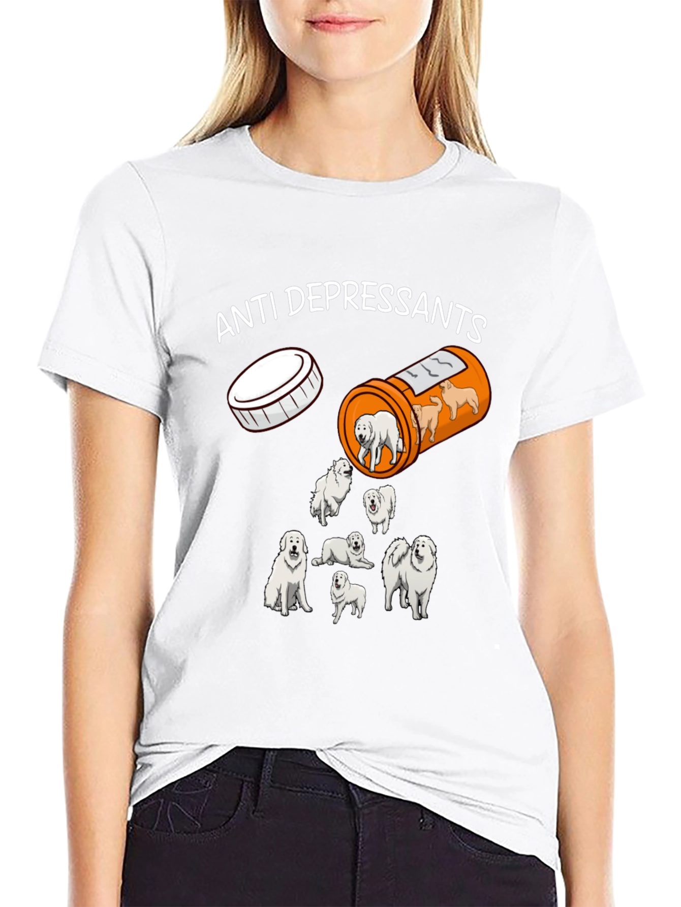 Anti Depressants Dog T-Shirt