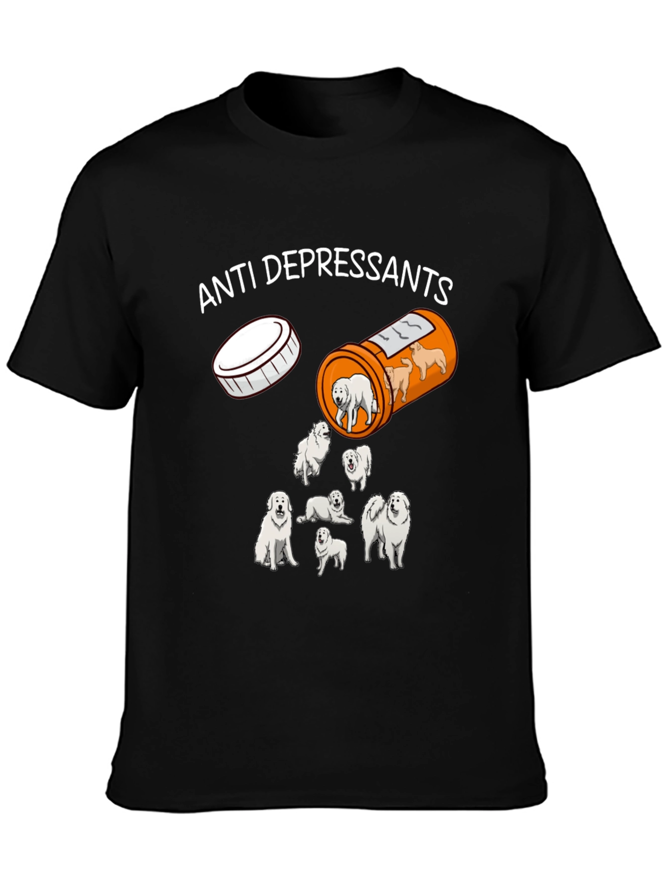 Anti Depressants Dog T-Shirt