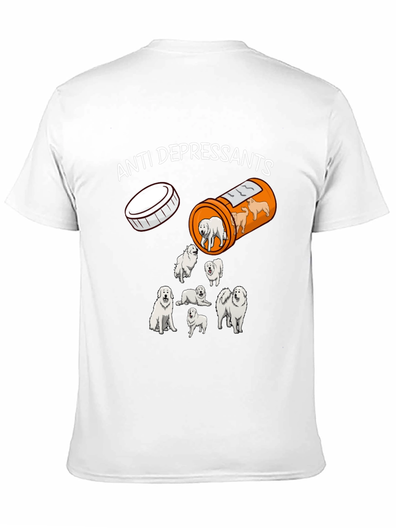 Anti Depressants Dog T-Shirt