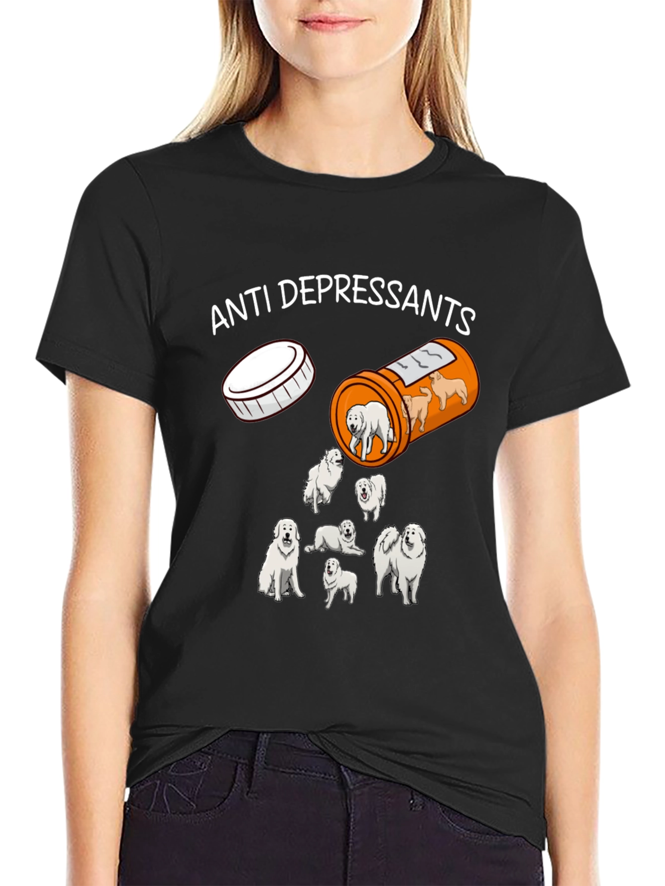 Anti Depressants Dog T-Shirt