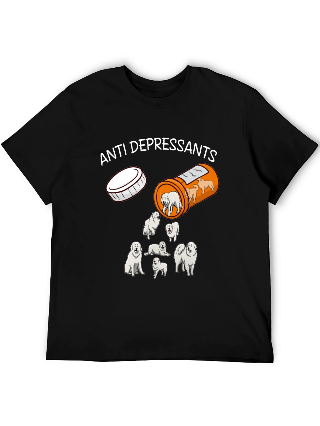Anti Depressants Dog T-Shirt