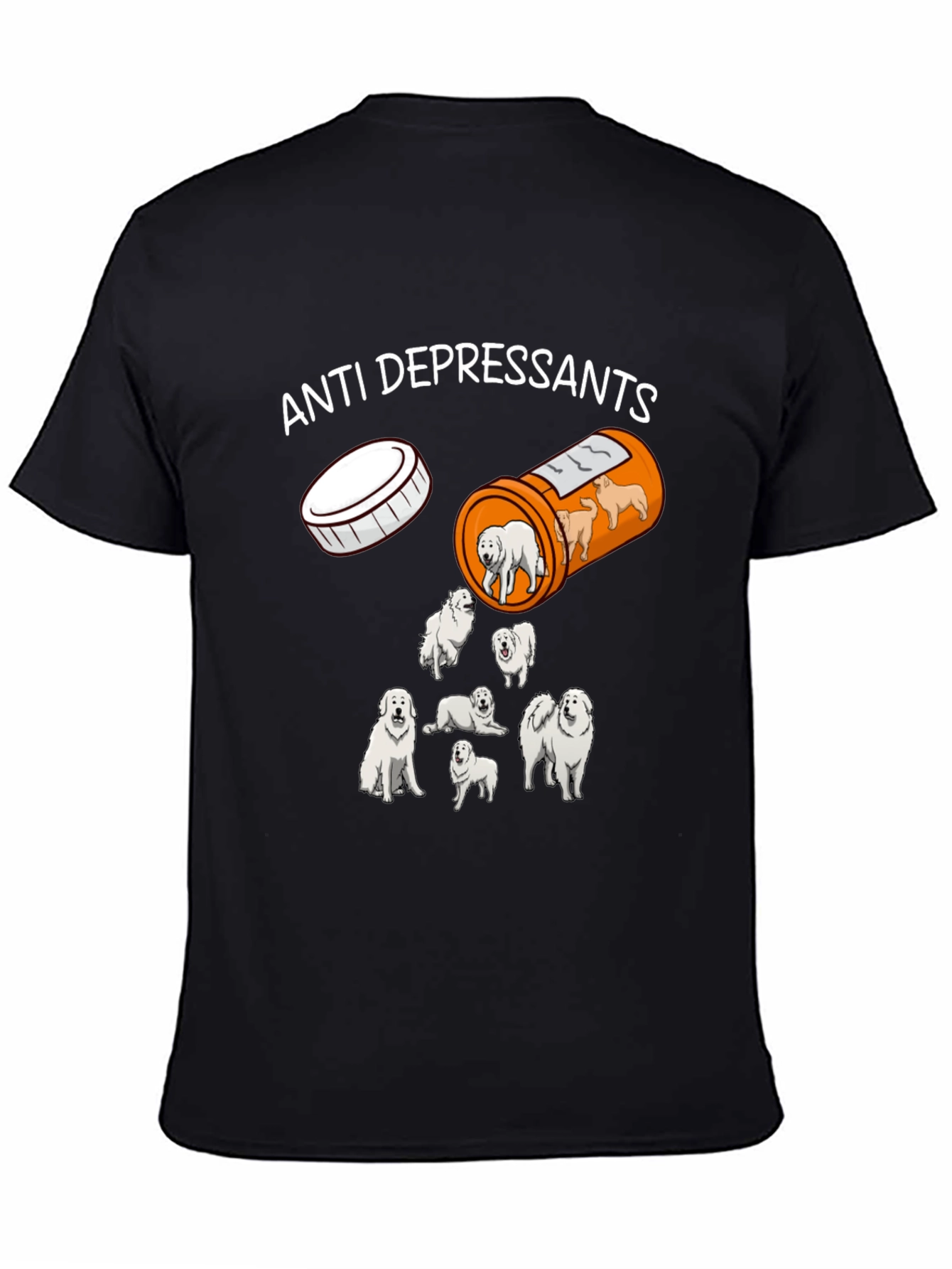 Anti Depressants Dog T-Shirt