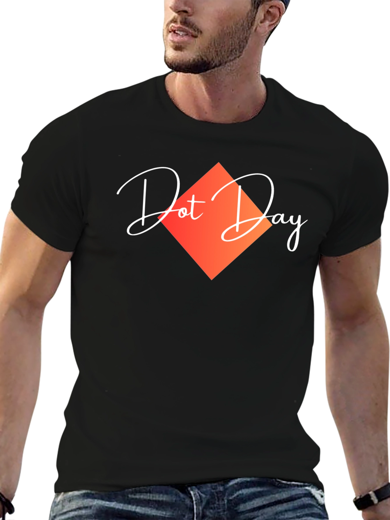 Dot Day T-Shirt: Fun Graphic Tee