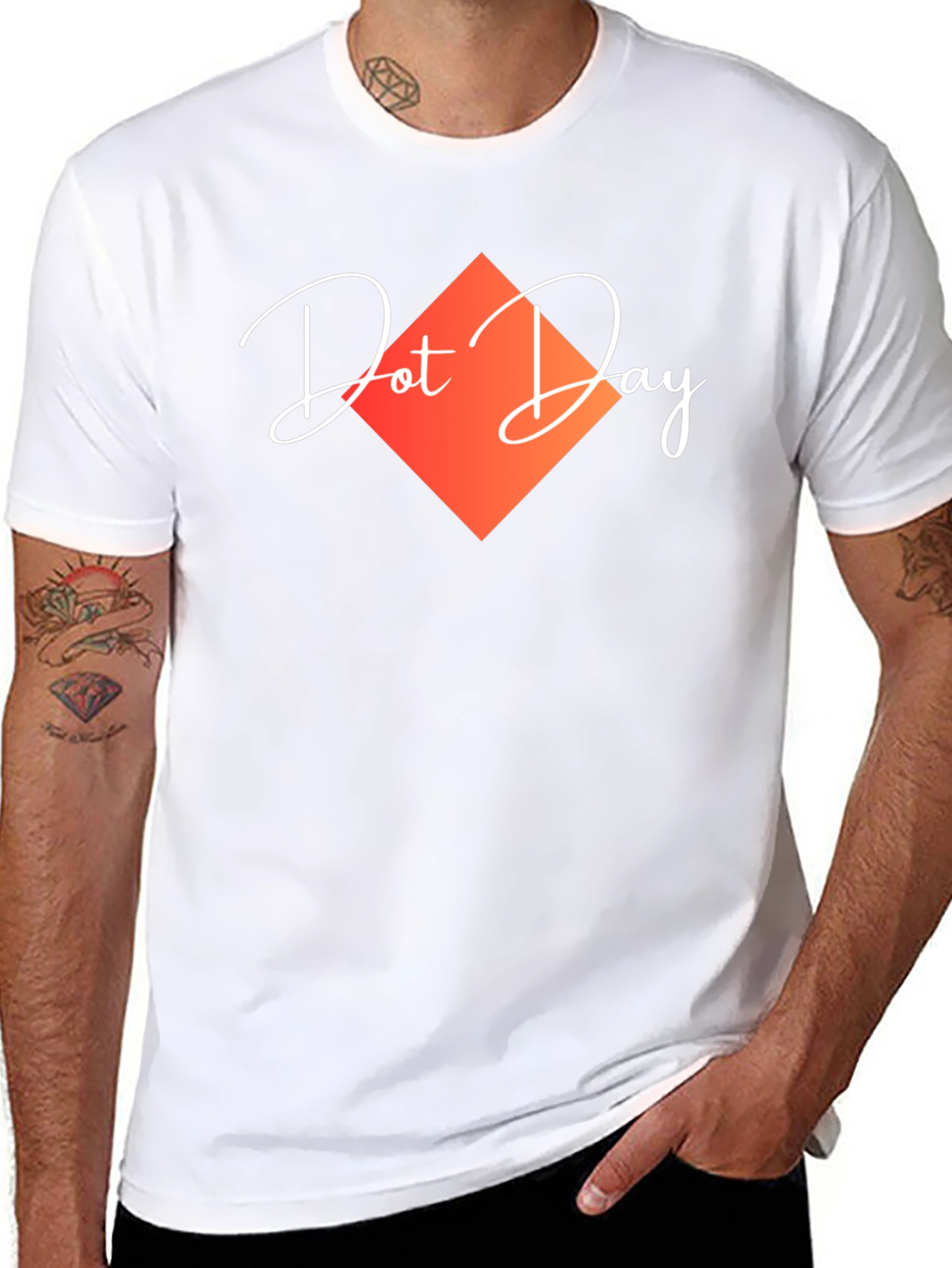 Dot Day T-Shirt: Fun Graphic Tee