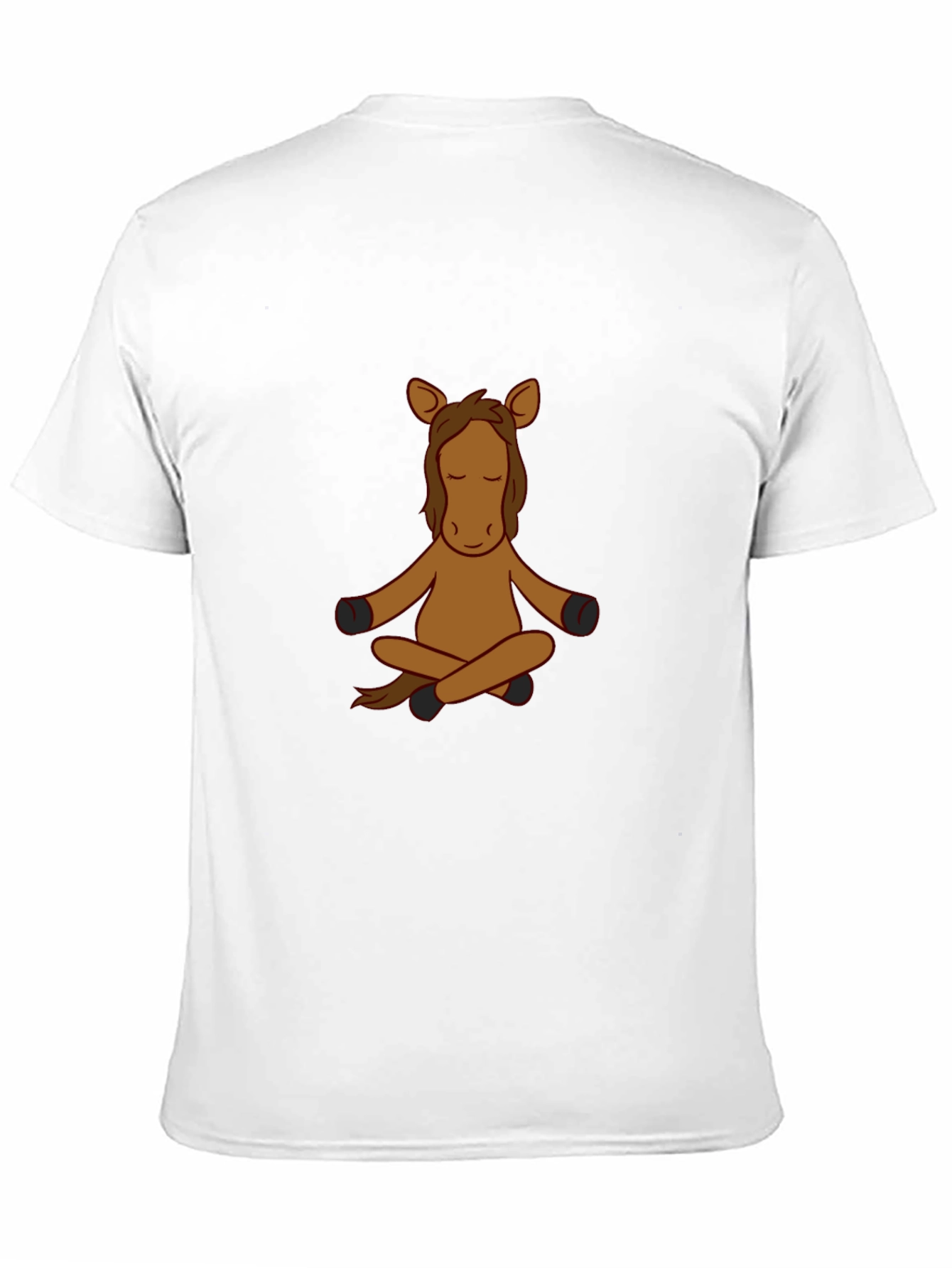 Meditating Horse Graphic Tee