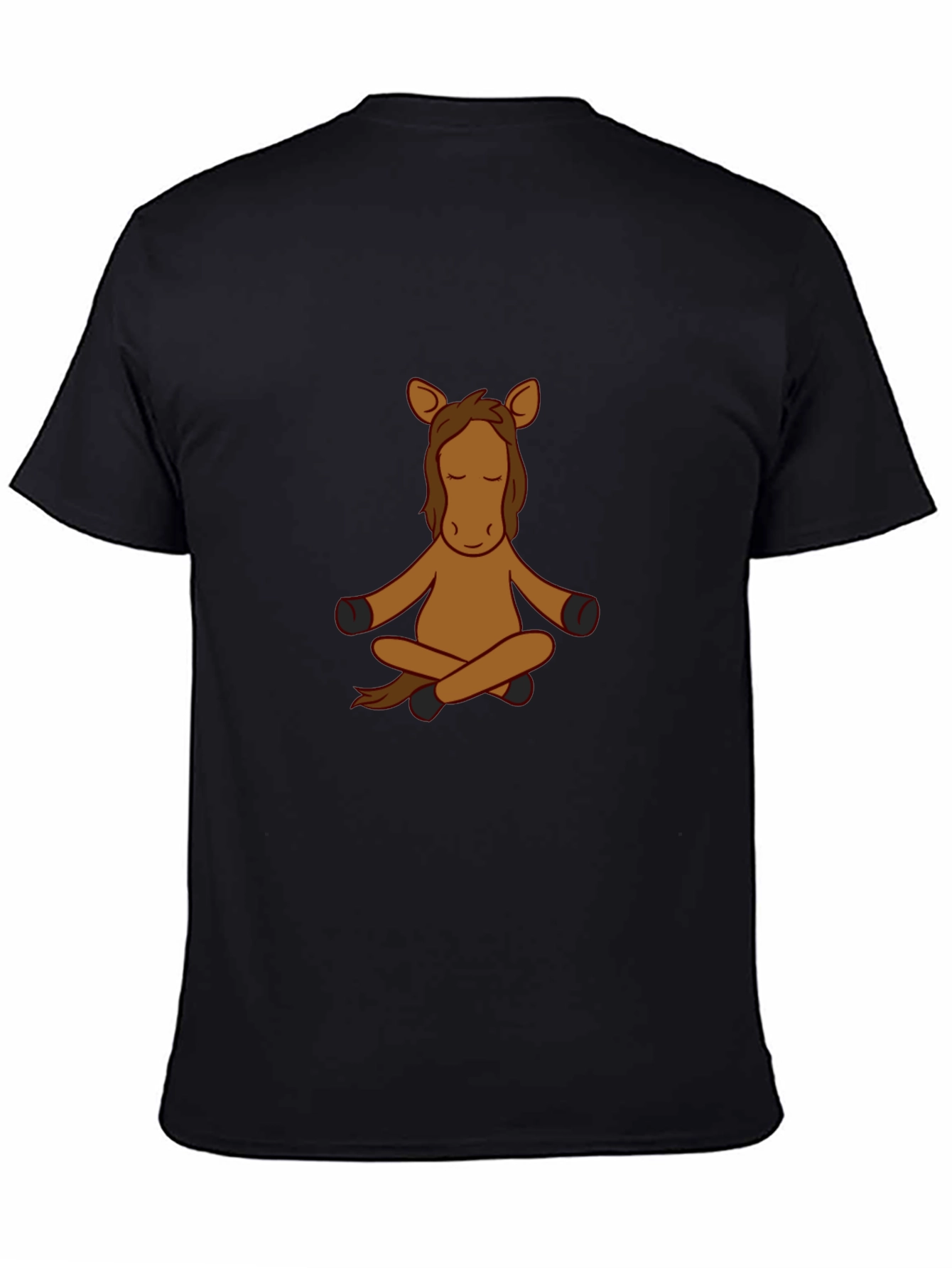 Meditating Horse Graphic Tee