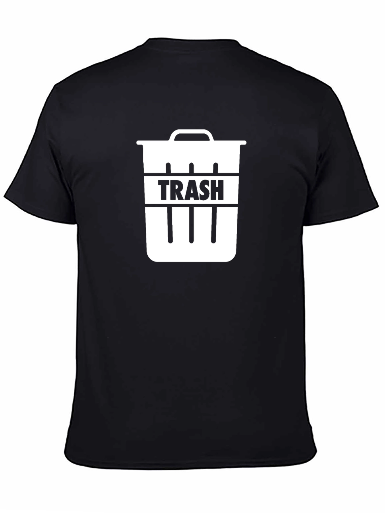 Trash Can Graphic Tee - Funny Sarcastic T-Shirt