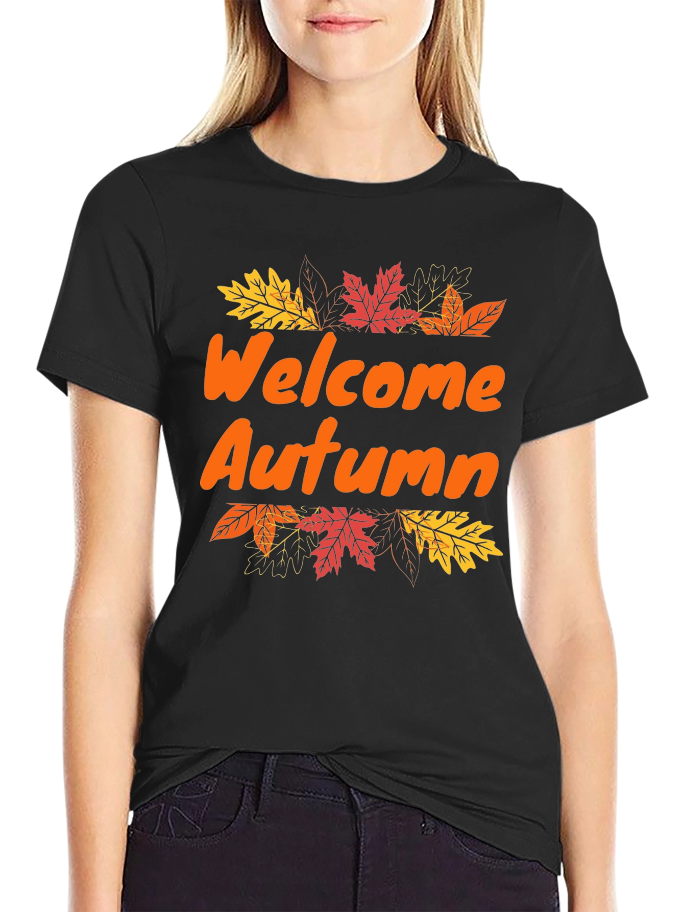 Welcome Autumn T-Shirt - Fall Season Apparel