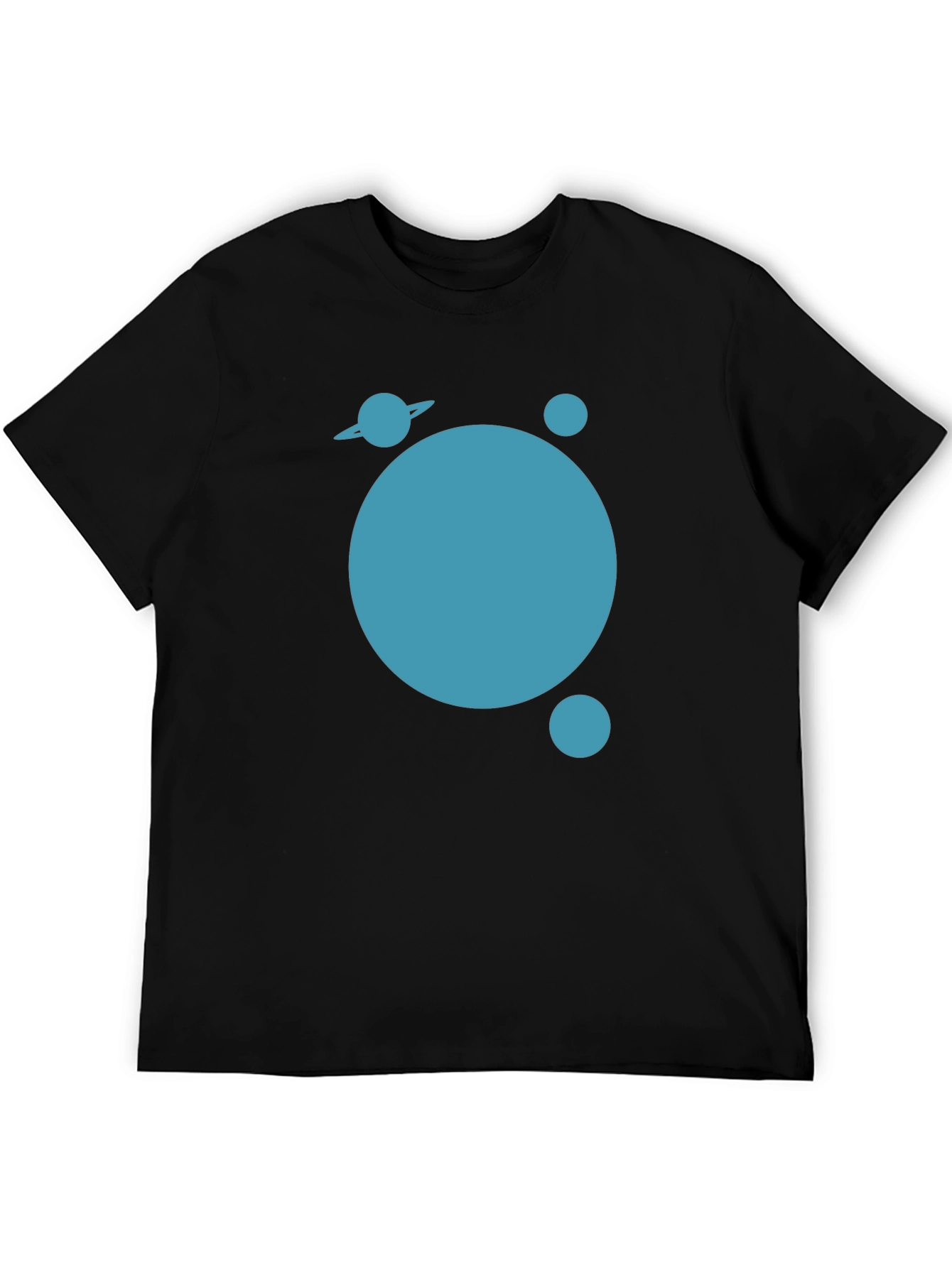 Planet Graphic Tee - Modern Black T-Shirt