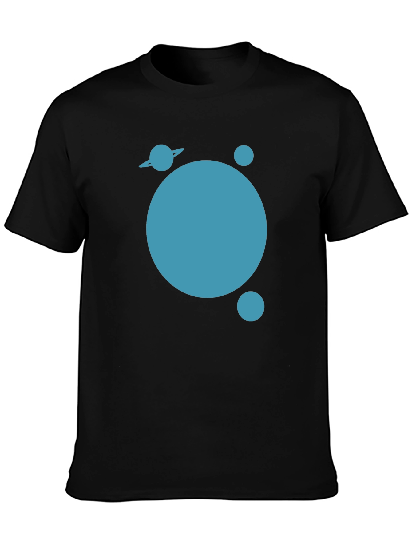 Planet Graphic Tee - Modern Black T-Shirt