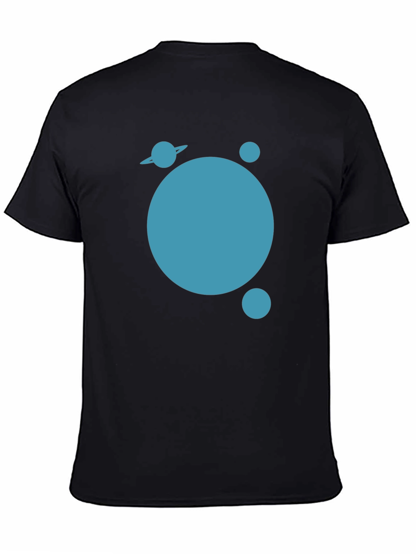Planet Graphic Tee - Modern Black T-Shirt