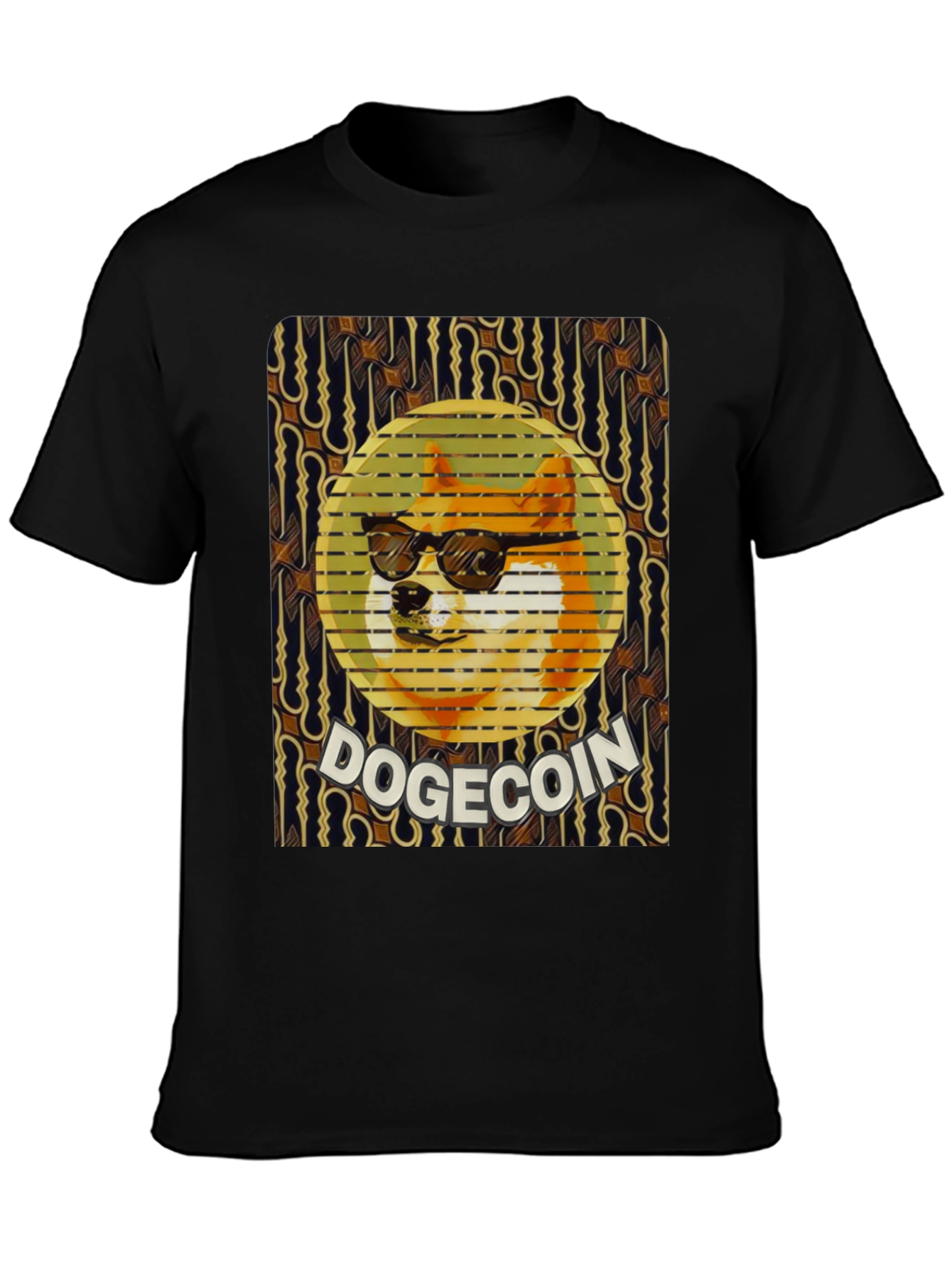Doge Coin Graphic Tee - Crypto Meme Shirt