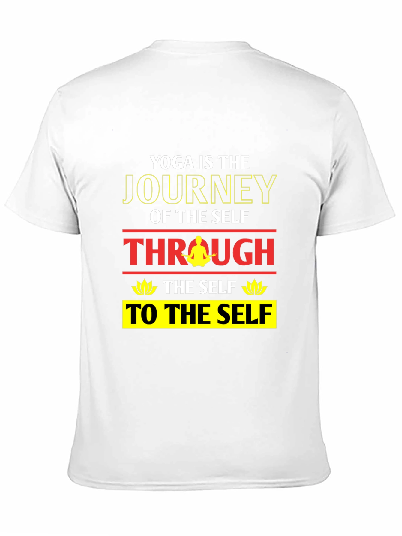 Yoga Journey T-Shirt - Find Yourself Through Yoga