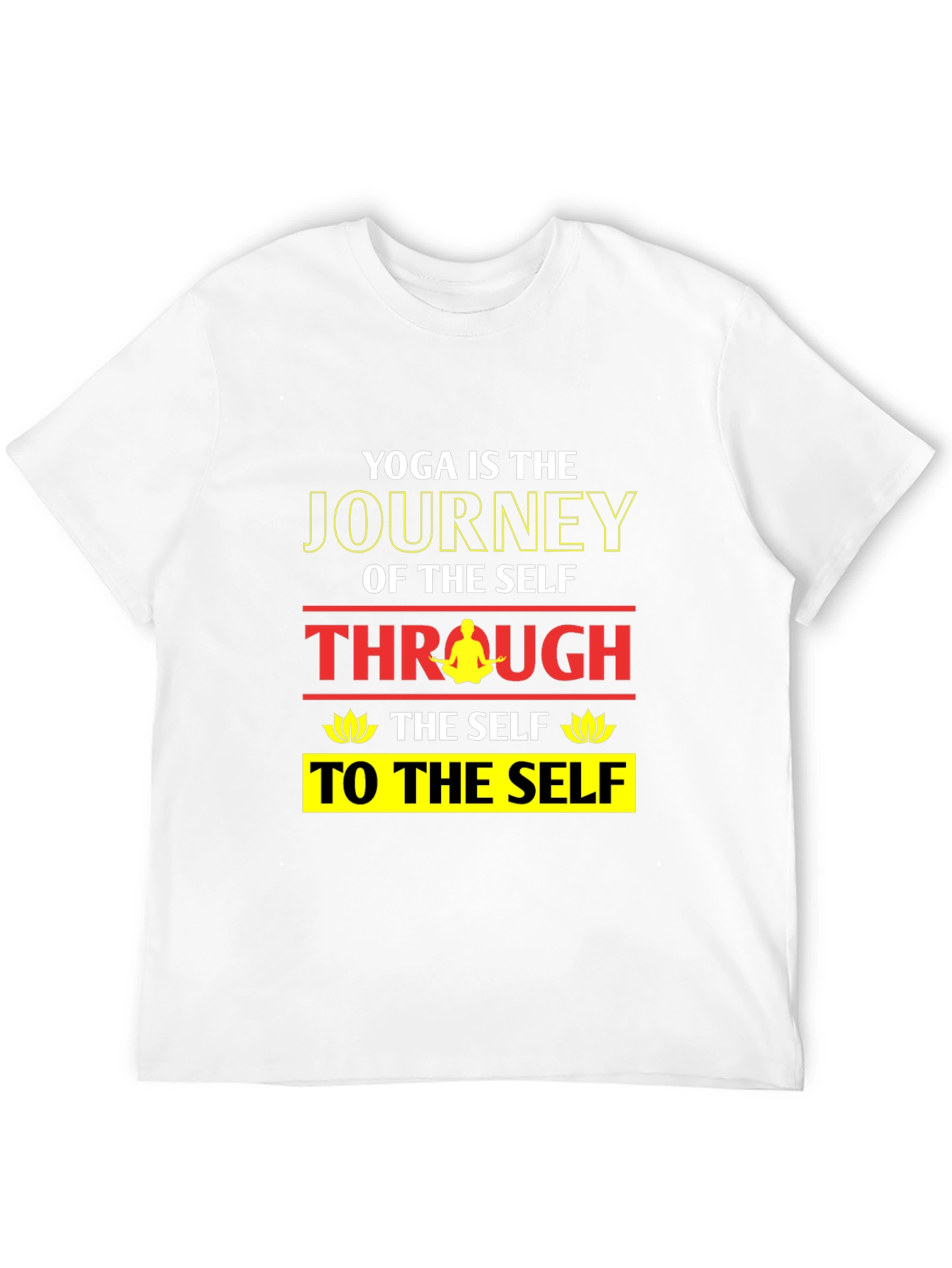 Yoga Journey T-Shirt - Find Yourself Through Yoga