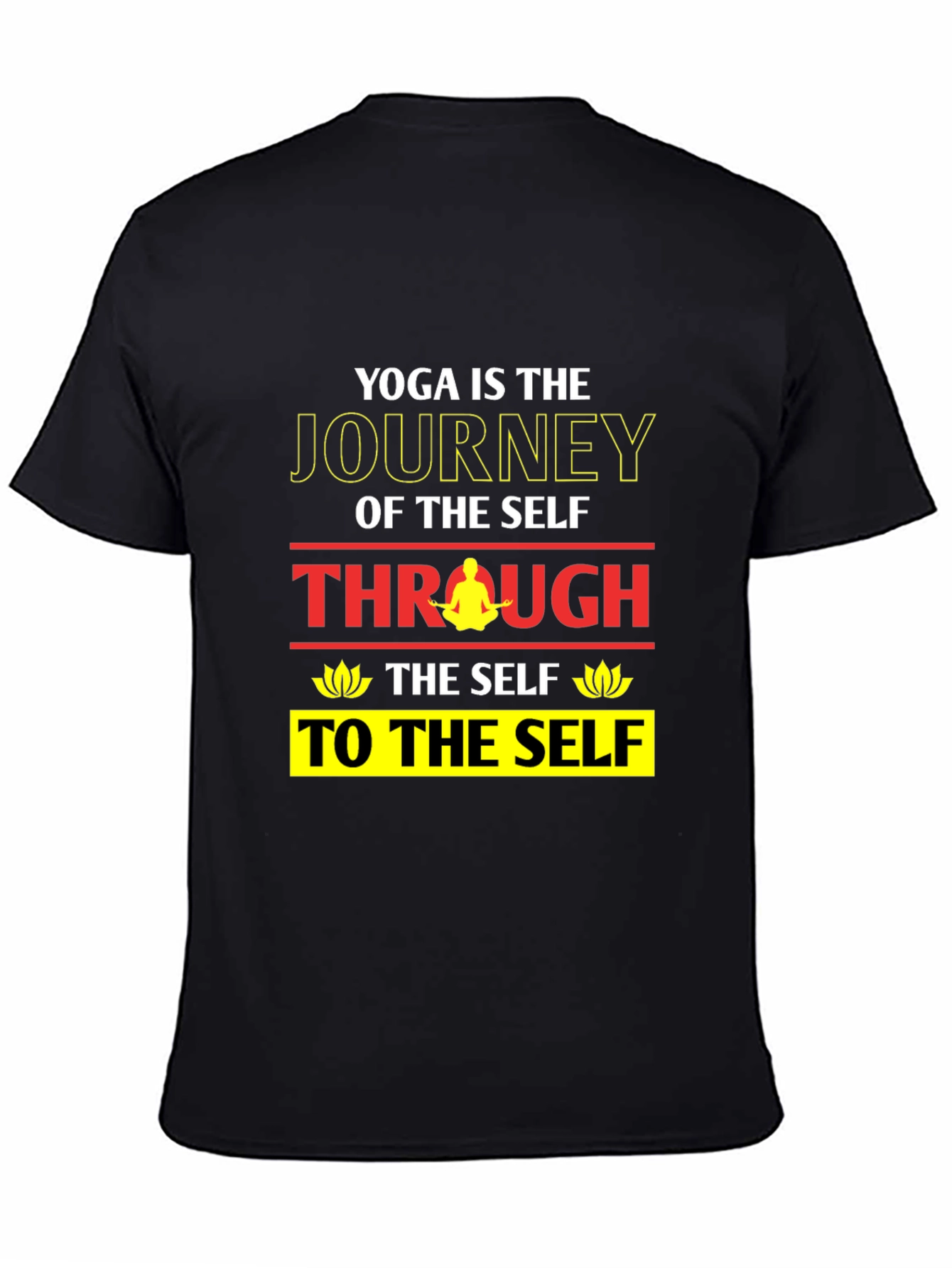 Yoga Journey T-Shirt - Find Yourself Through Yoga