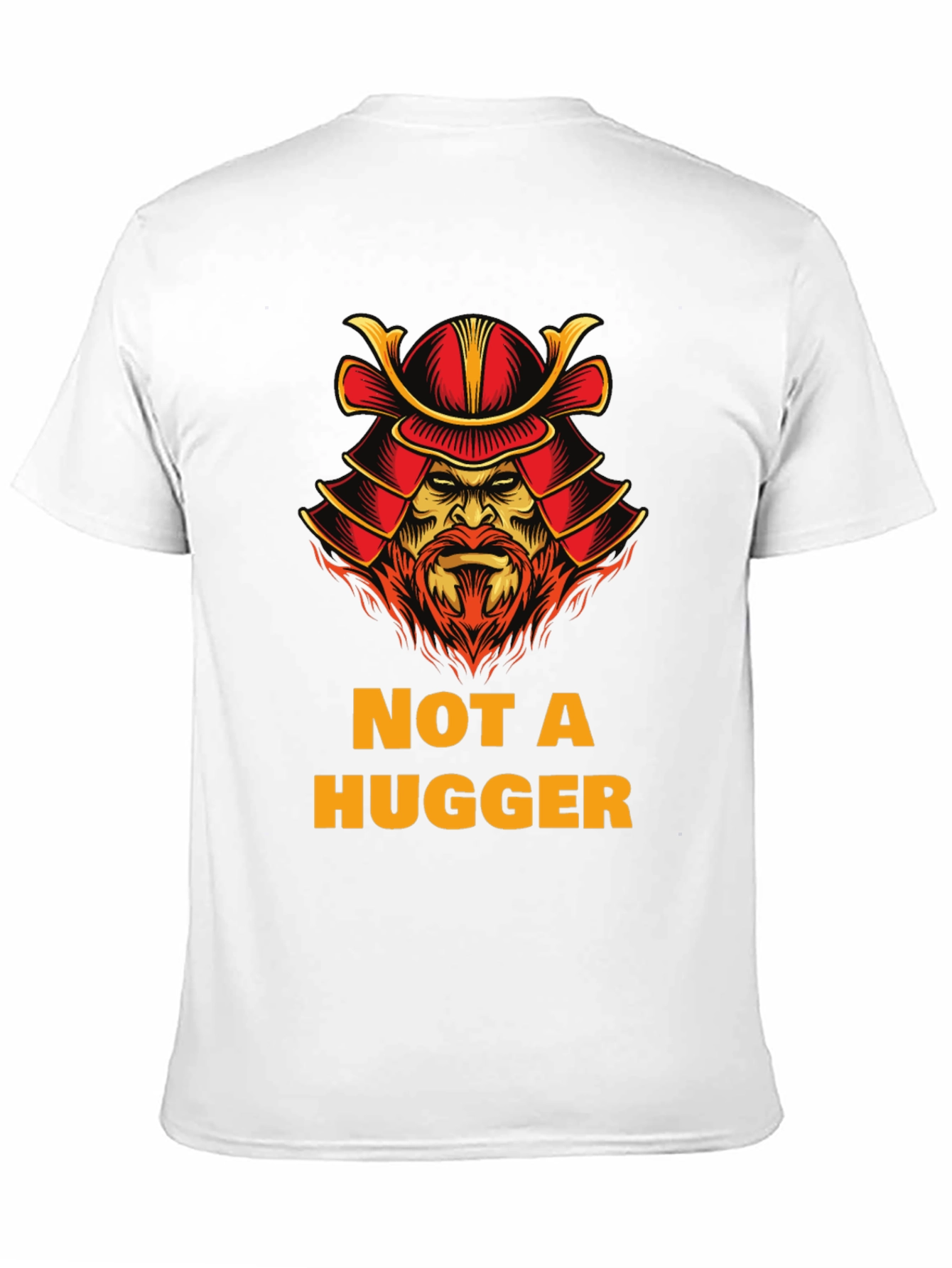 Not a Hugger Samurai Graphic T-Shirt