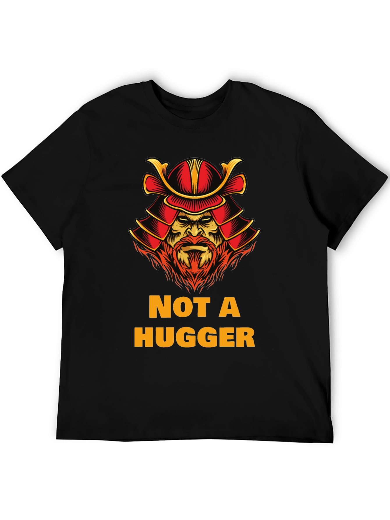 Not a Hugger Samurai Graphic T-Shirt