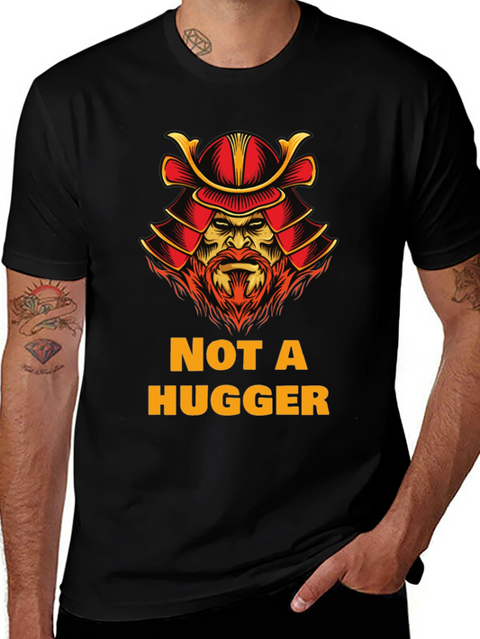 Not a Hugger Samurai Graphic T-Shirt