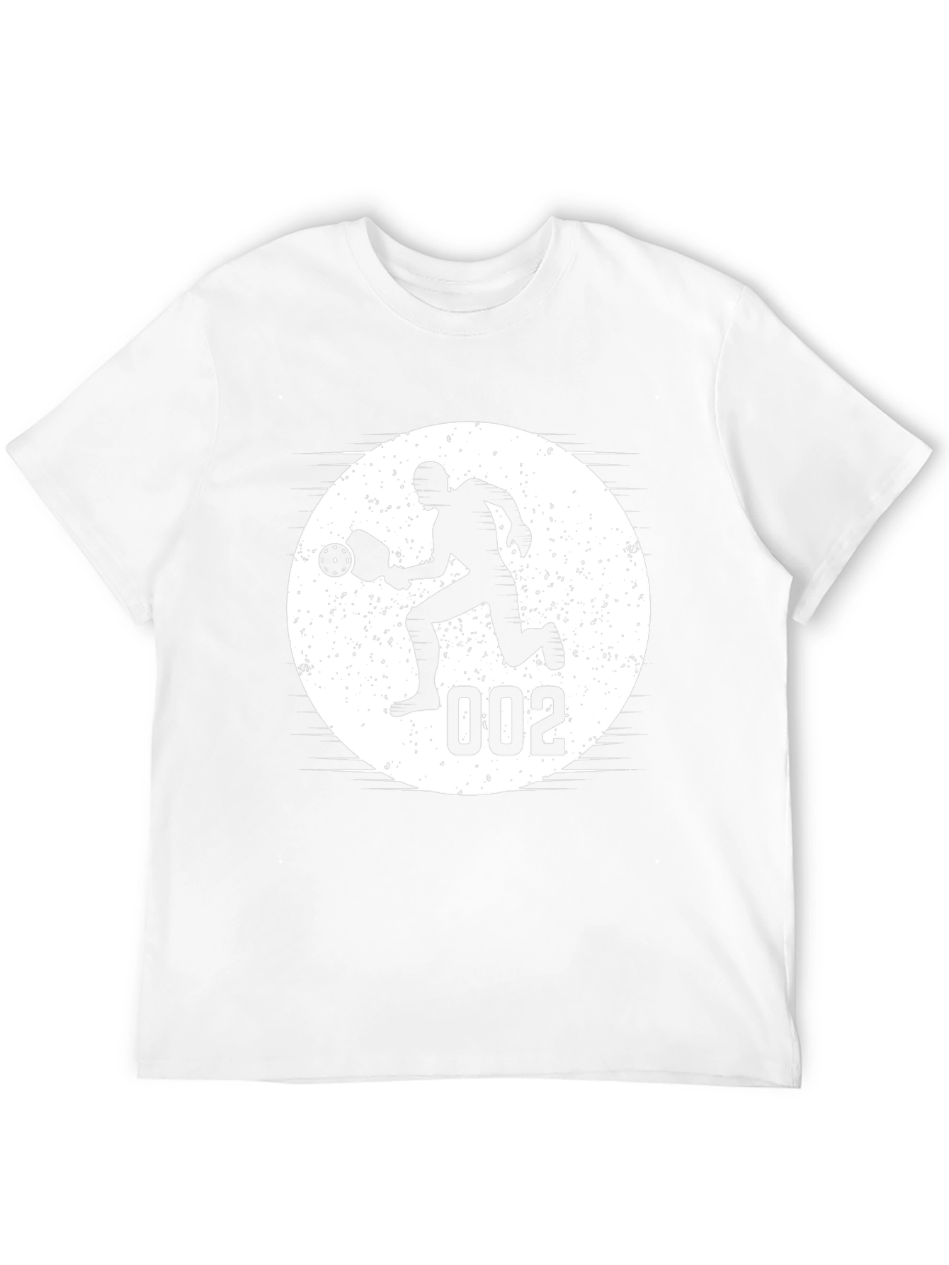 Pickleball Player Silhouette T-Shirt