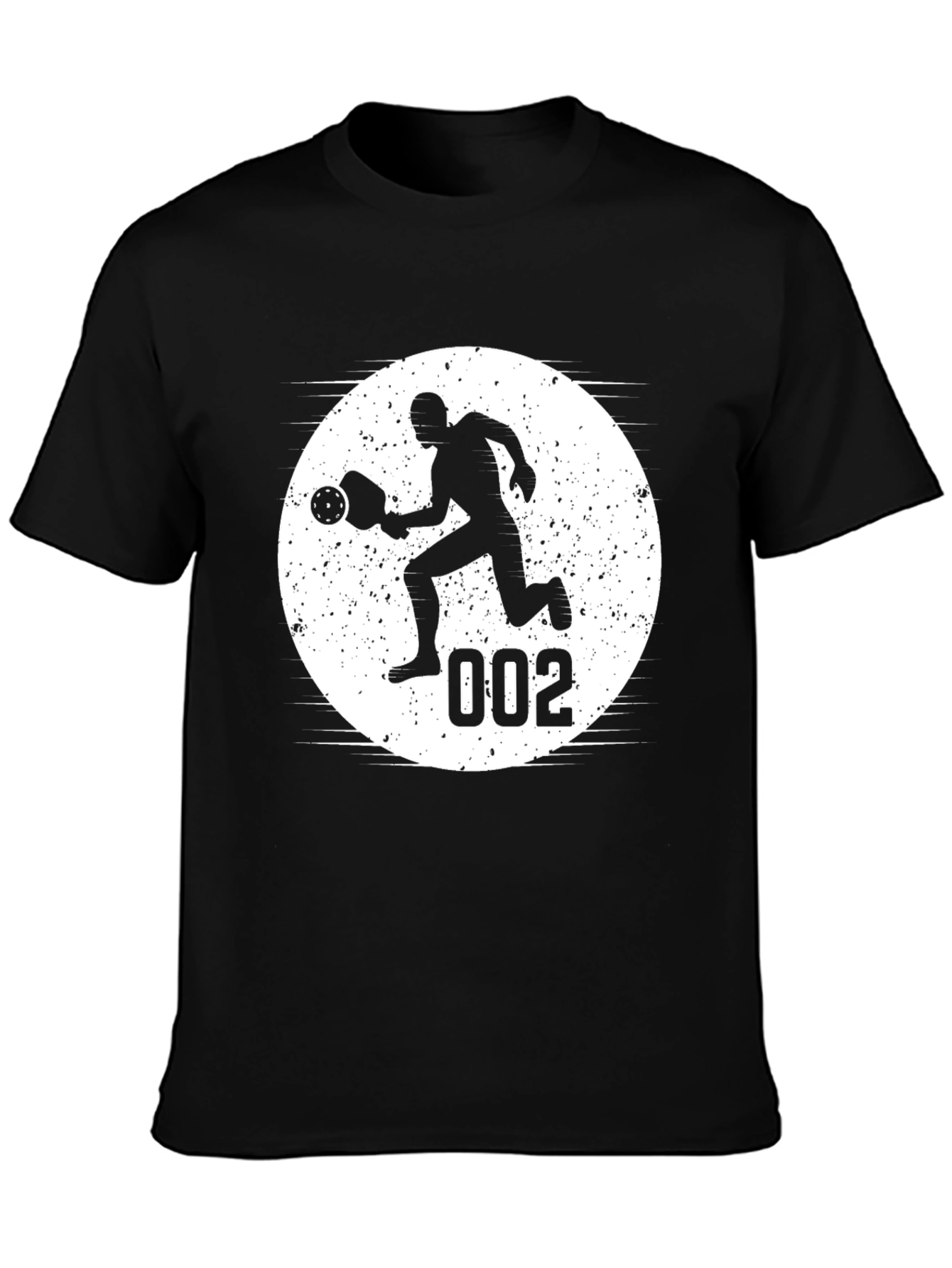 Pickleball Player Silhouette T-Shirt