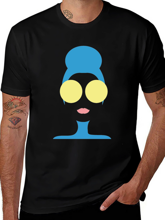 Abstract Silhouette Graphic T-Shirt - Stylish & Unique Design