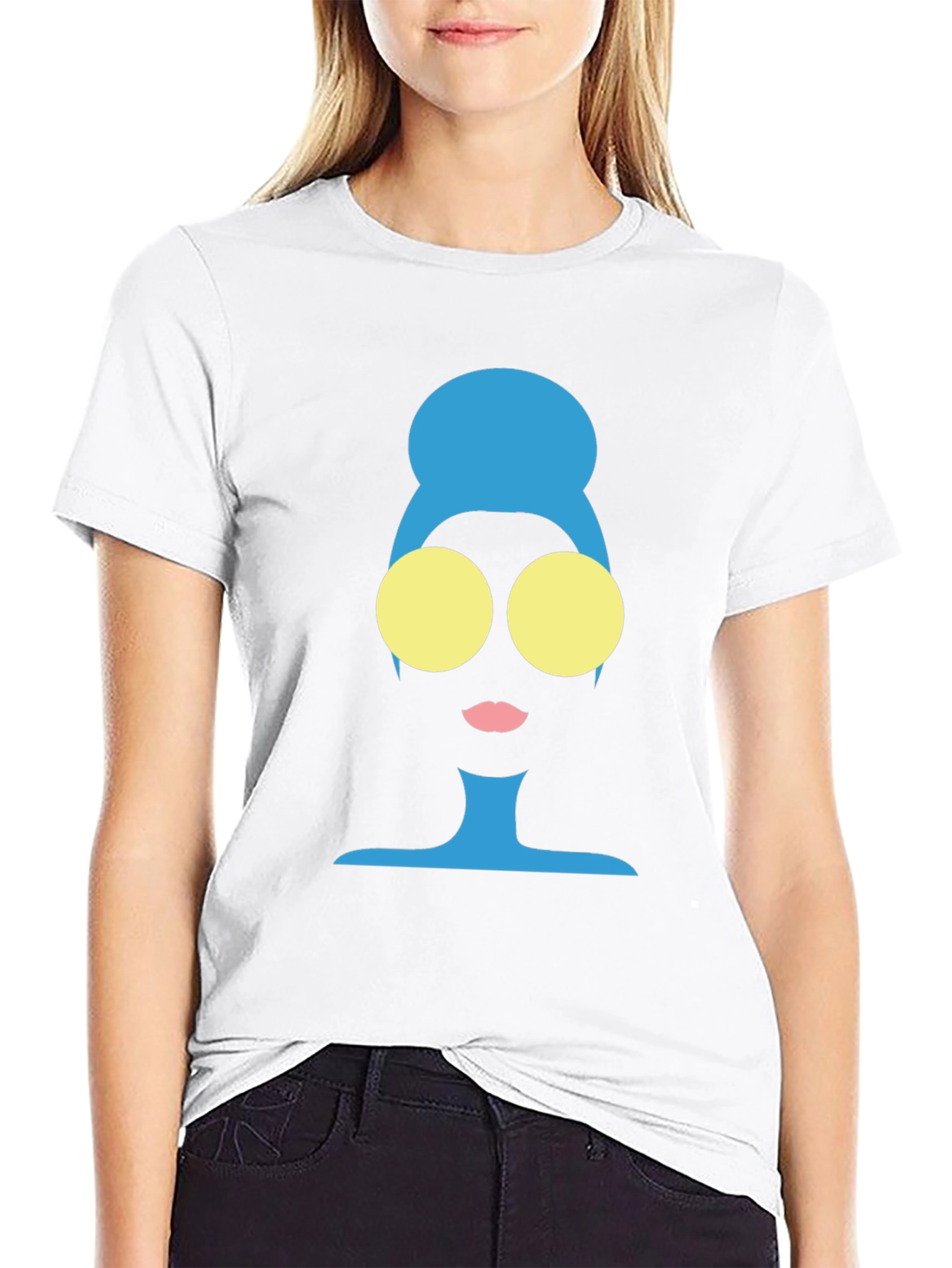 Abstract Silhouette Graphic T-Shirt - Stylish & Unique Design