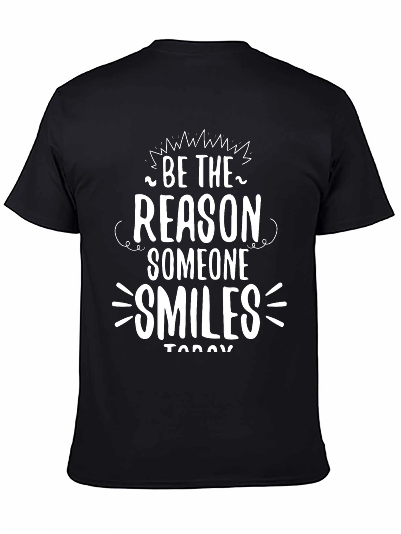 Be The Reason Smile Black T-Shirt