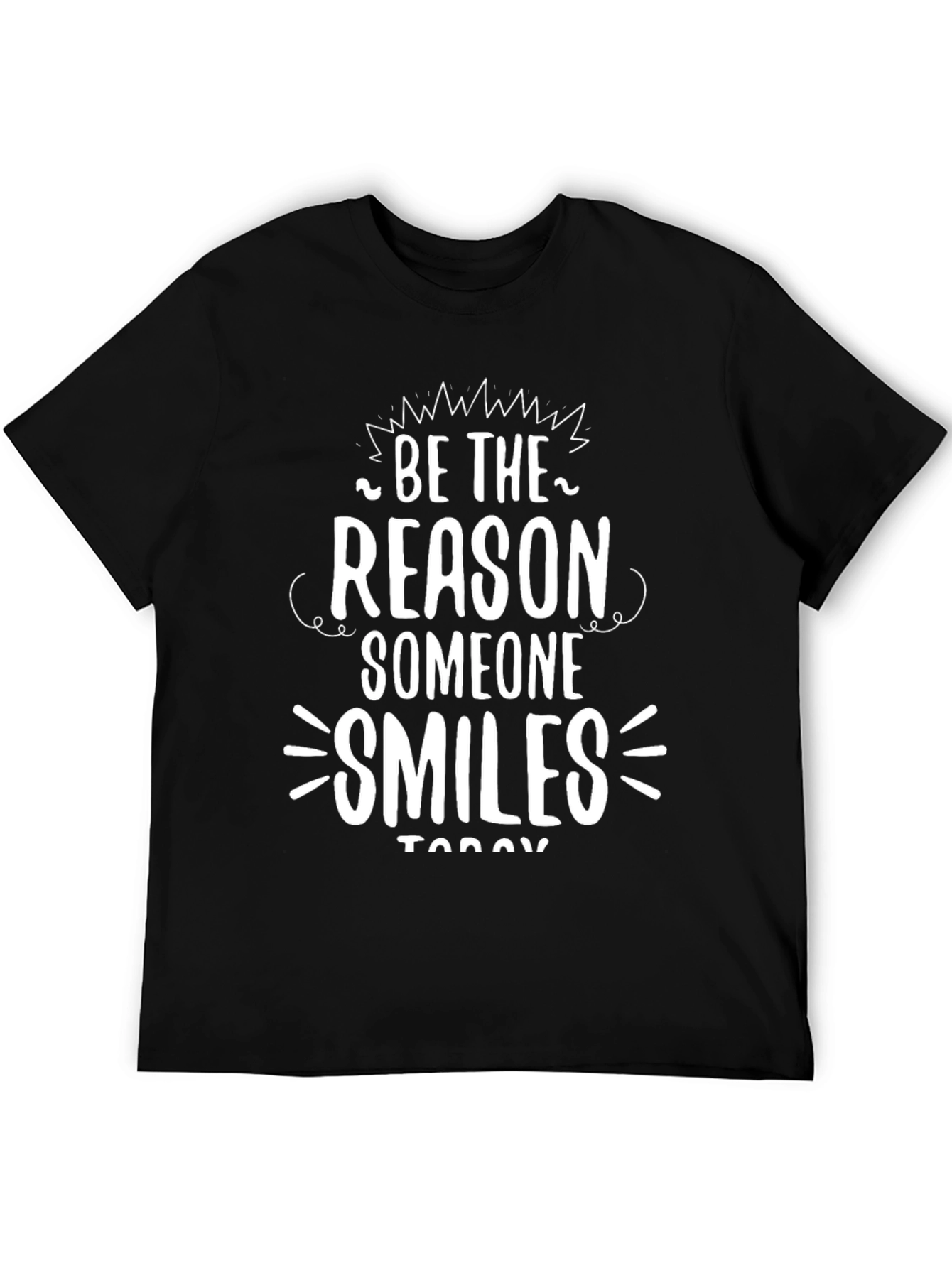 Be The Reason Smile Black T-Shirt