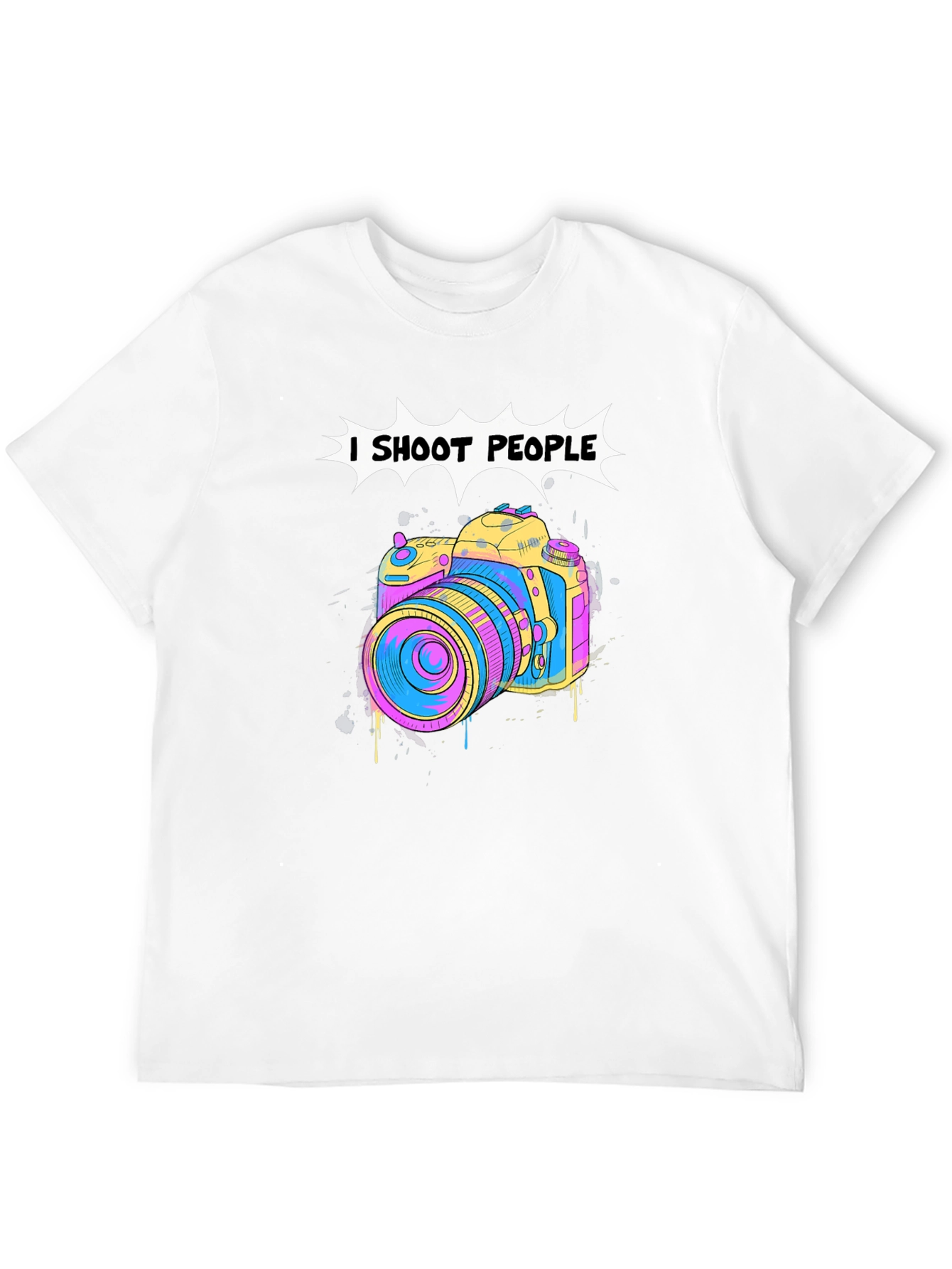 I Shoot People Funny Camera T-Shirt
