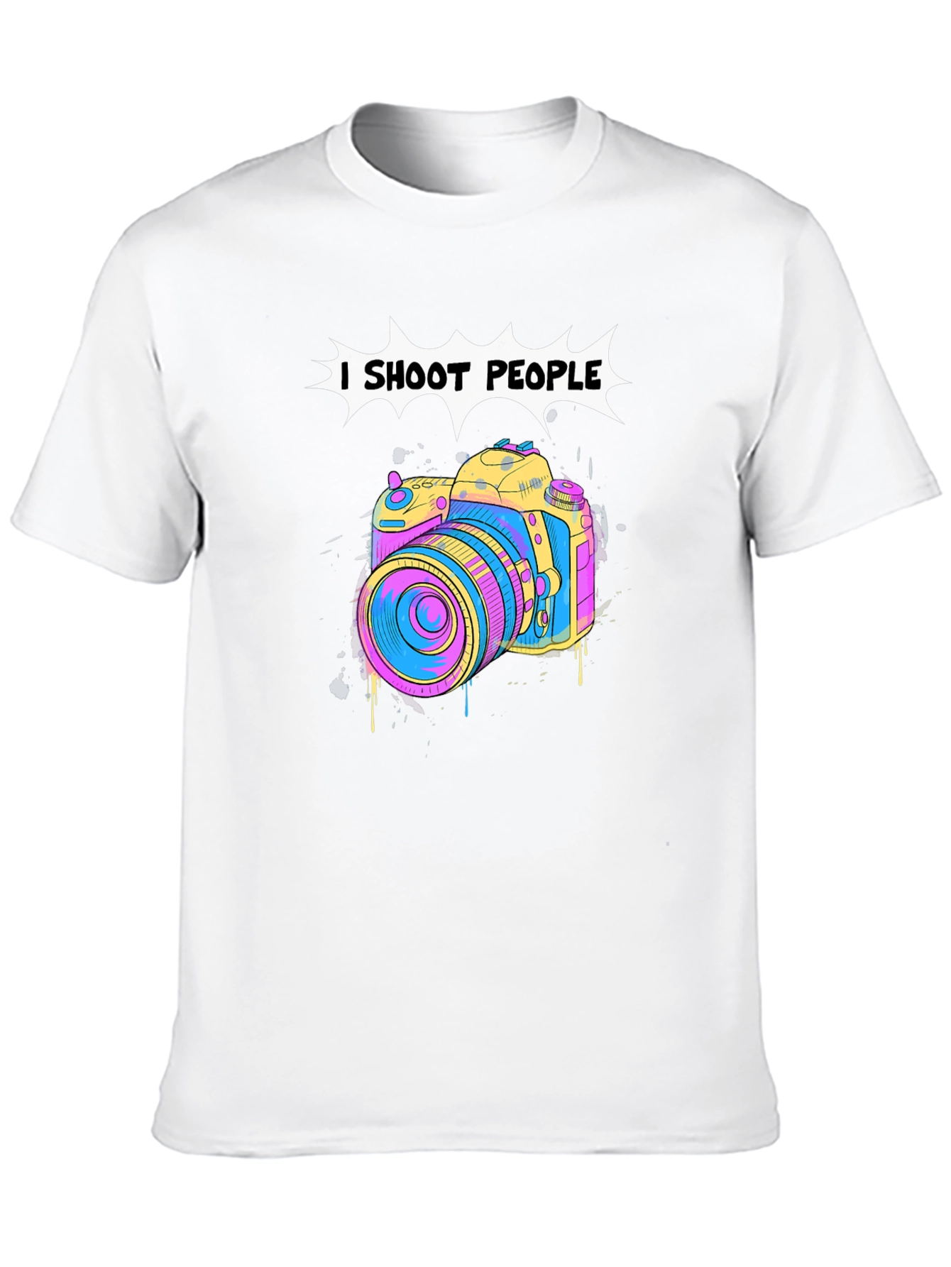 I Shoot People Funny Camera T-Shirt