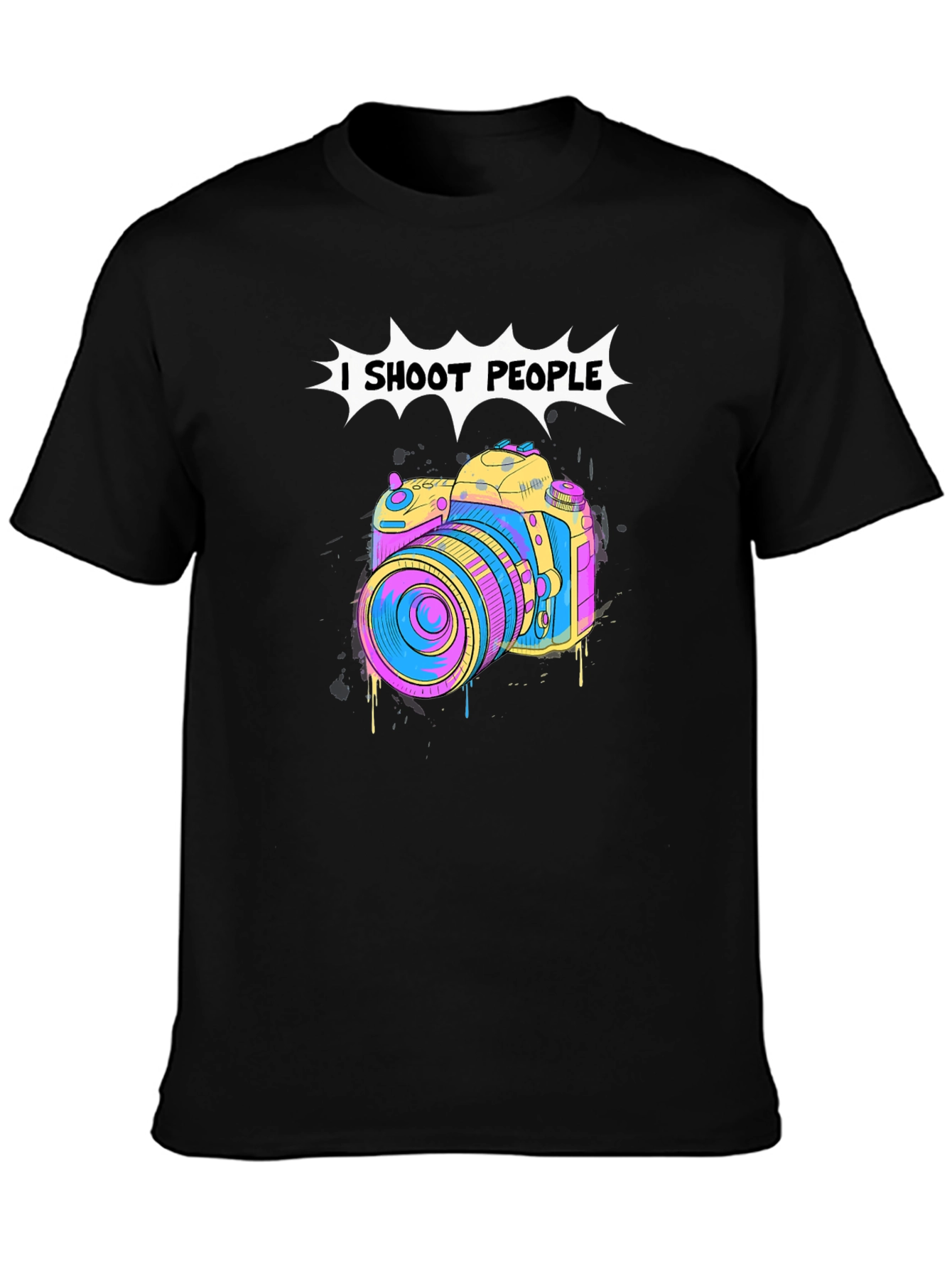I Shoot People Funny Camera T-Shirt