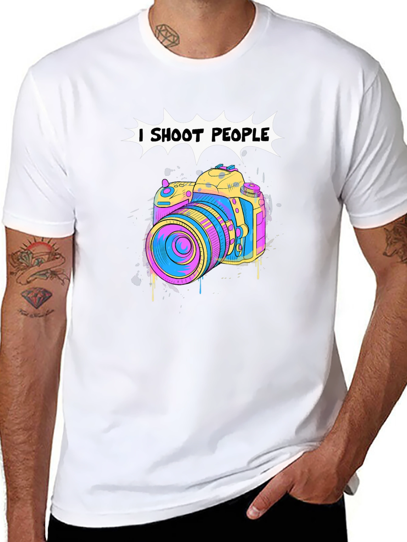 I Shoot People Funny Camera T-Shirt