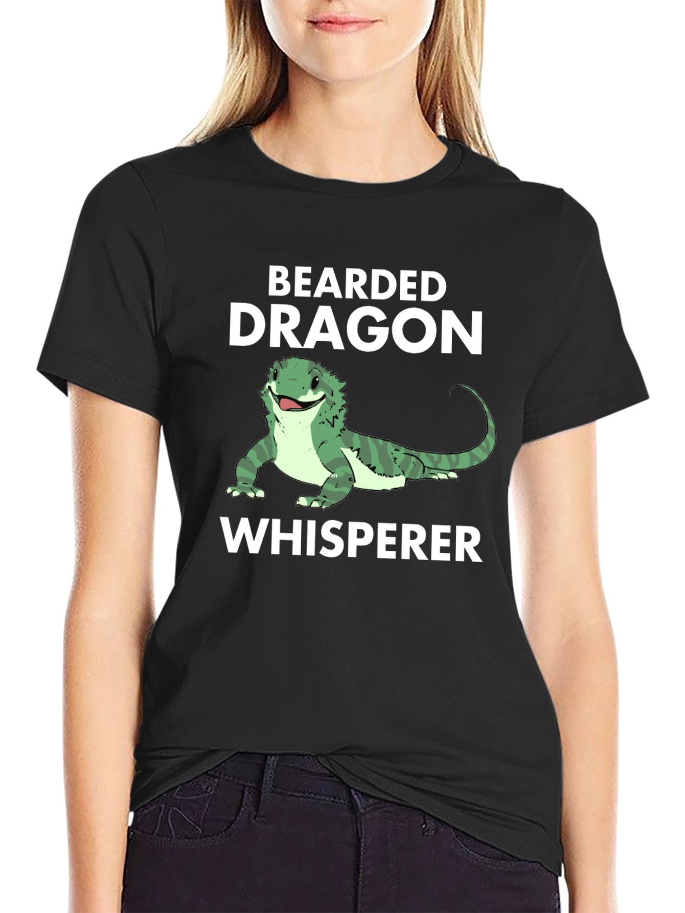 Bearded Dragon Whisperer Graphic T-Shirt