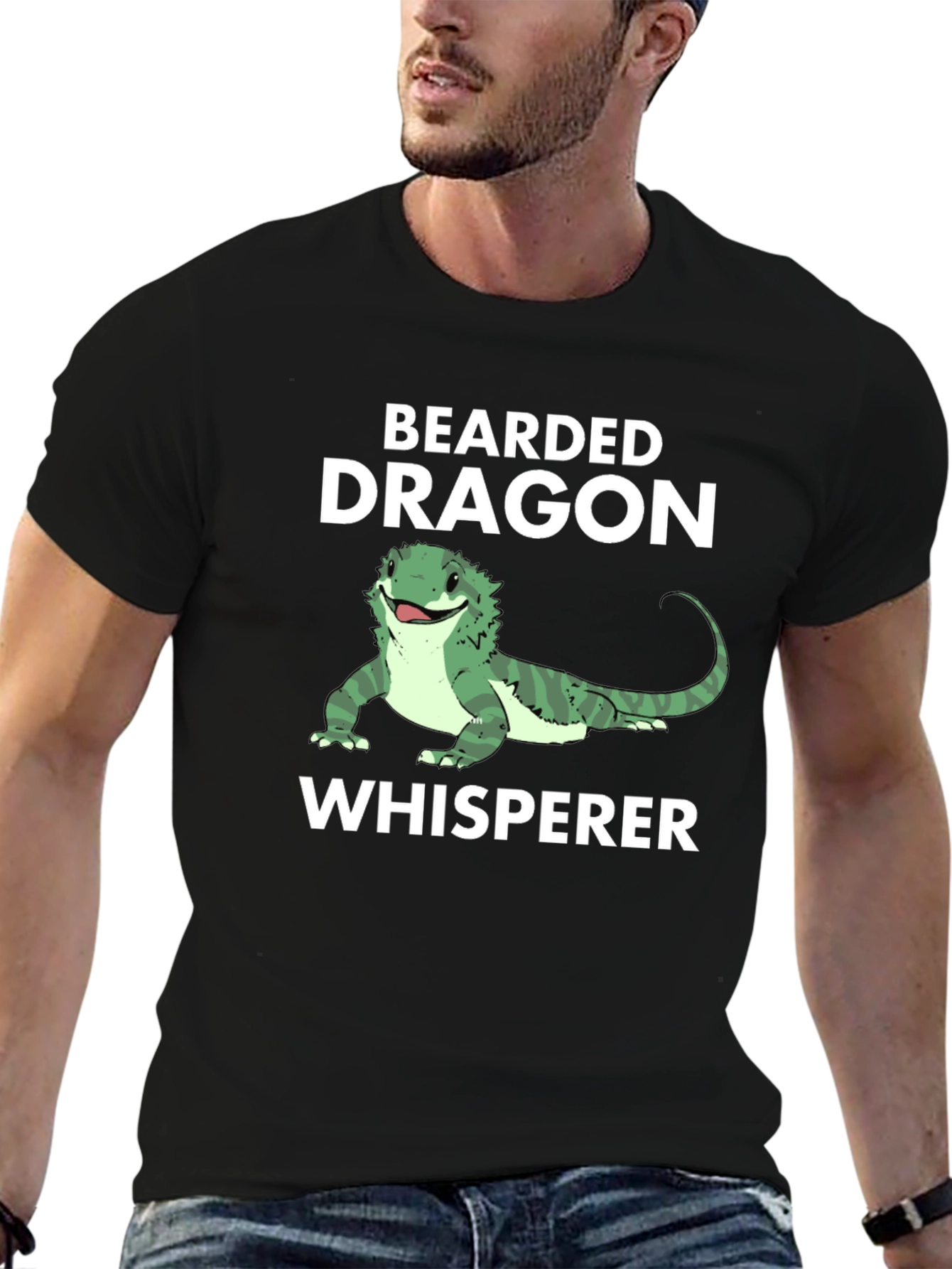 Bearded Dragon Whisperer Graphic T-Shirt