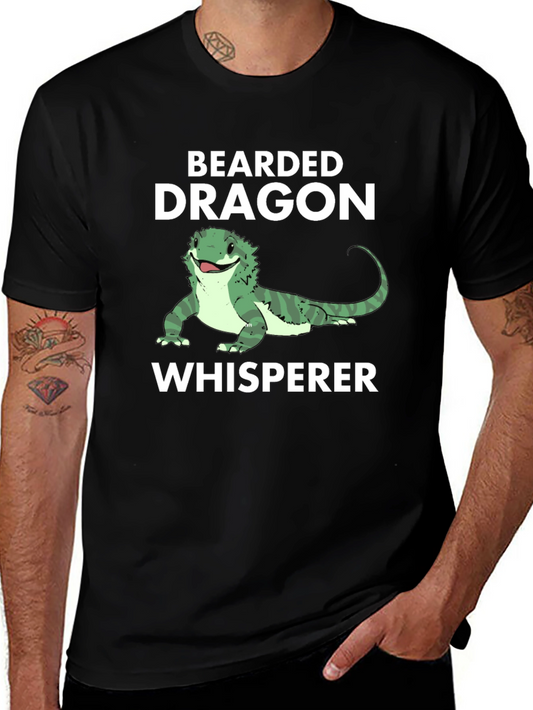 Bearded Dragon Whisperer Graphic T-Shirt