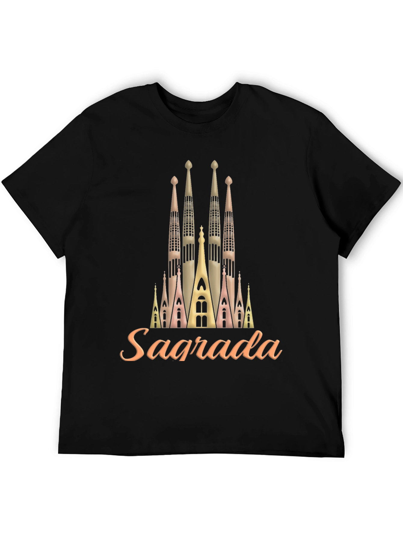 Sagrada Familia Inspired Graphic Tee