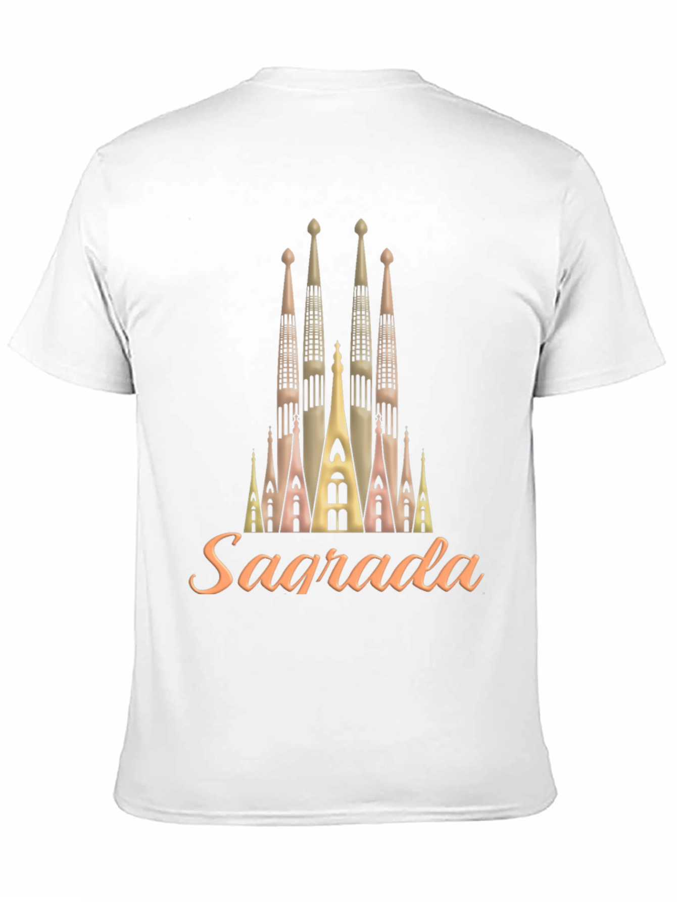 Sagrada Familia Inspired Graphic Tee